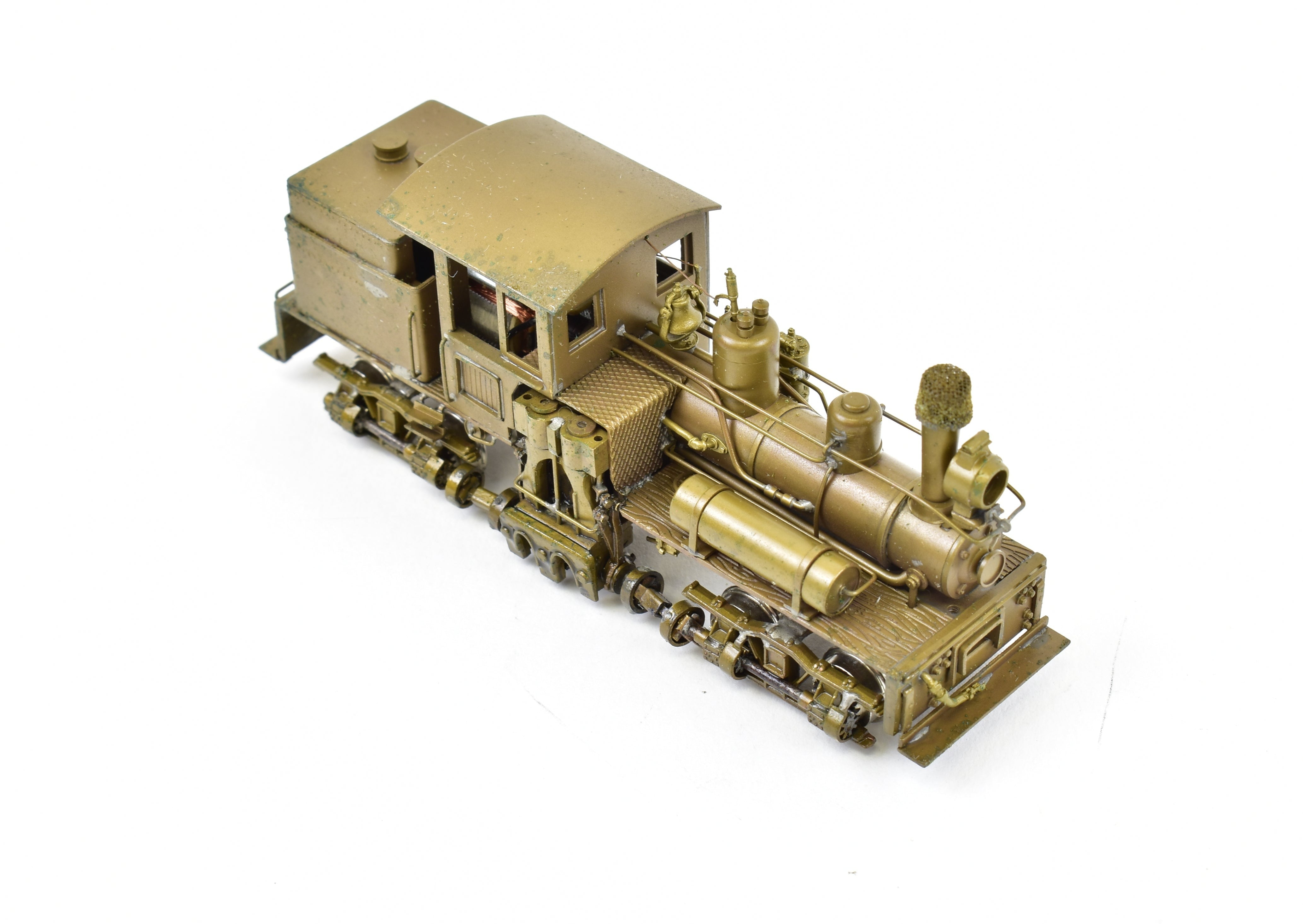 HO Scale Brass Northwest Short Line 18 - ton Class A Shay Logging Model