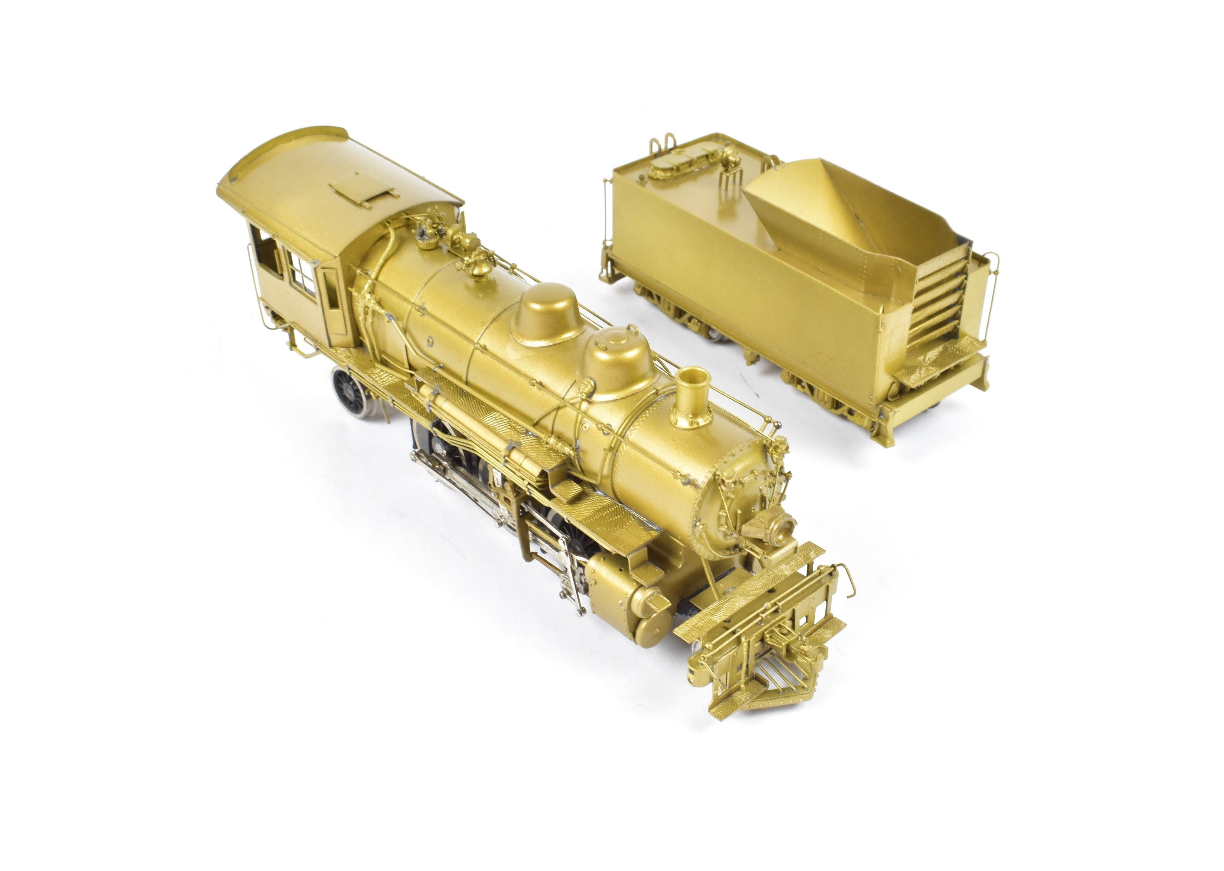 HO Scale Brass Model Train - NorthWest Short Line MILW - Milwaukee Road Class K - 1 2 - 6 - 2 Prairie Locomotive Replica