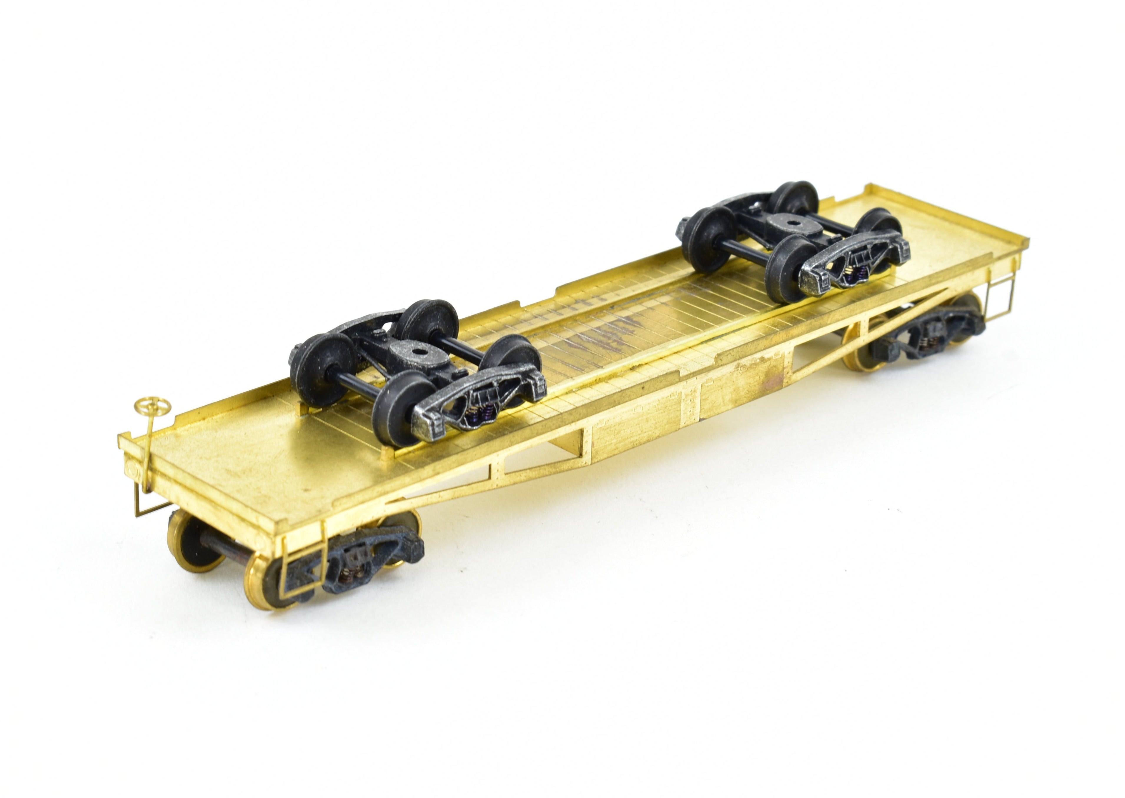 High - Quality HO Scale Brass Lambert Model Various Roads Truck, Car, and Flat Car for Model Railroading