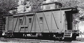 HO Scale Brass Model North Bank Line - Western Pacific Cabooses for Model Train Enthusiasts