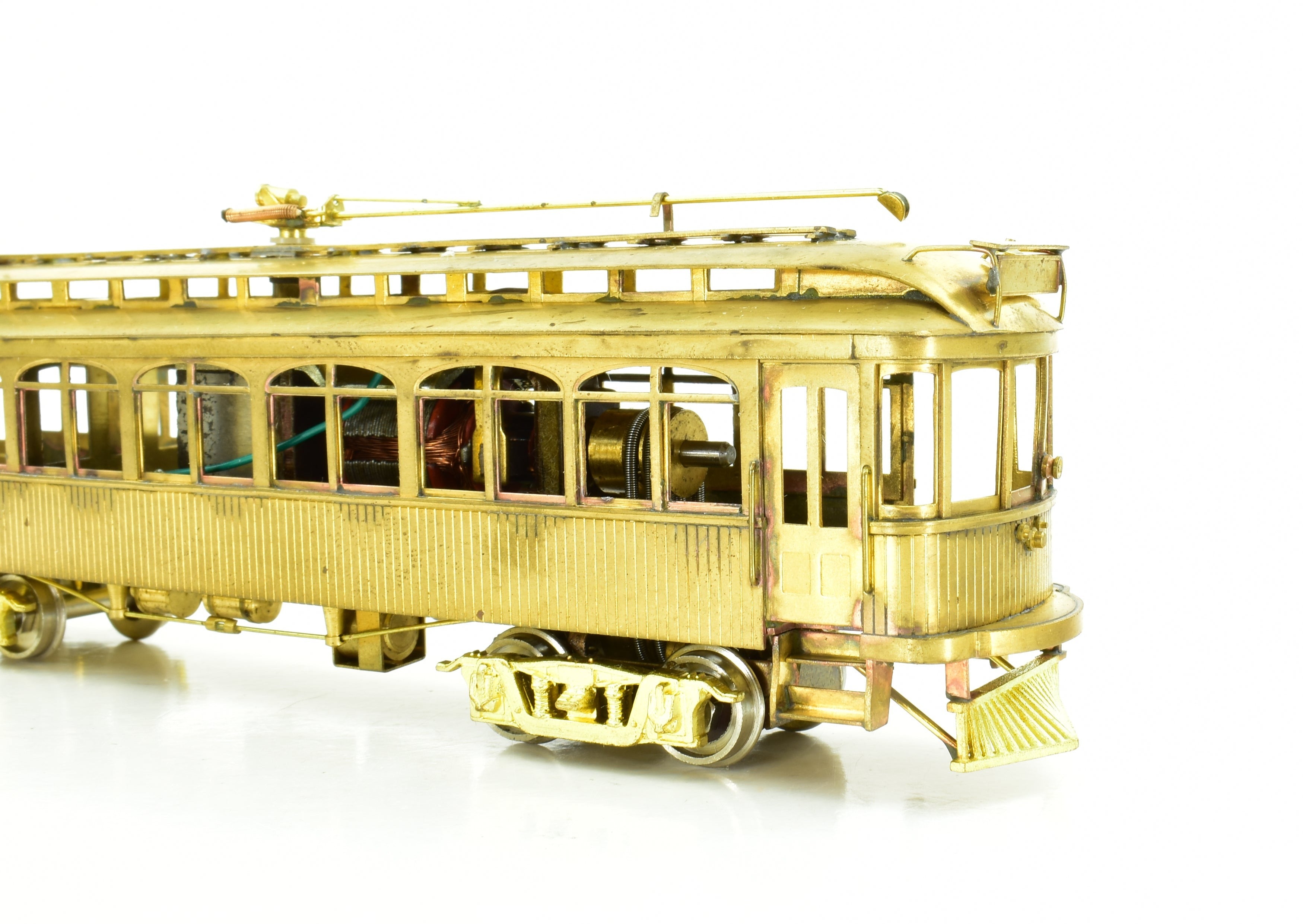 High - Quality HO Scale Brass Suydam Pacific Electric Mount Lowe Car Model