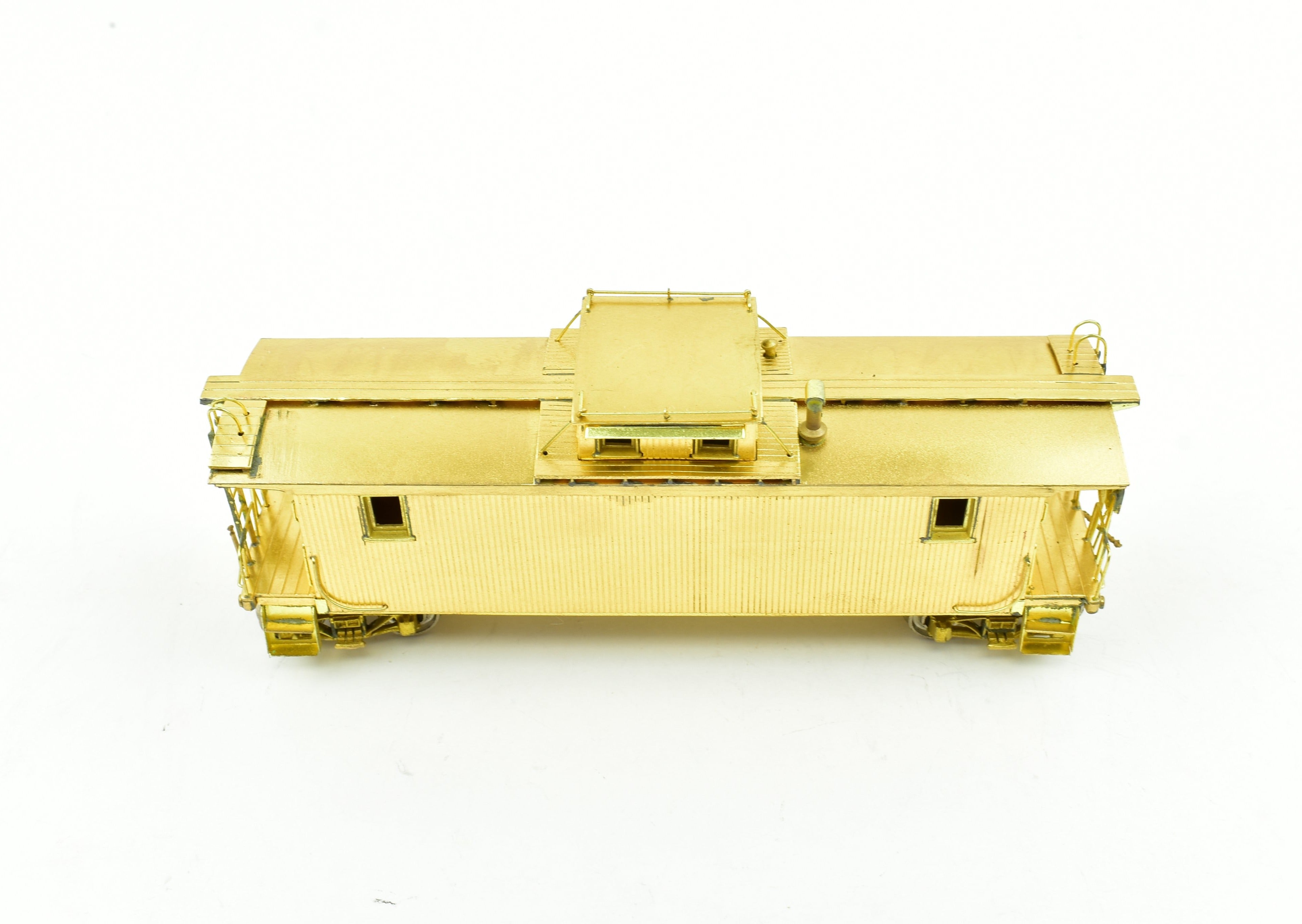 NJ Custom Brass HO Scale New Haven Wood Caboose Class NE - 4 Model