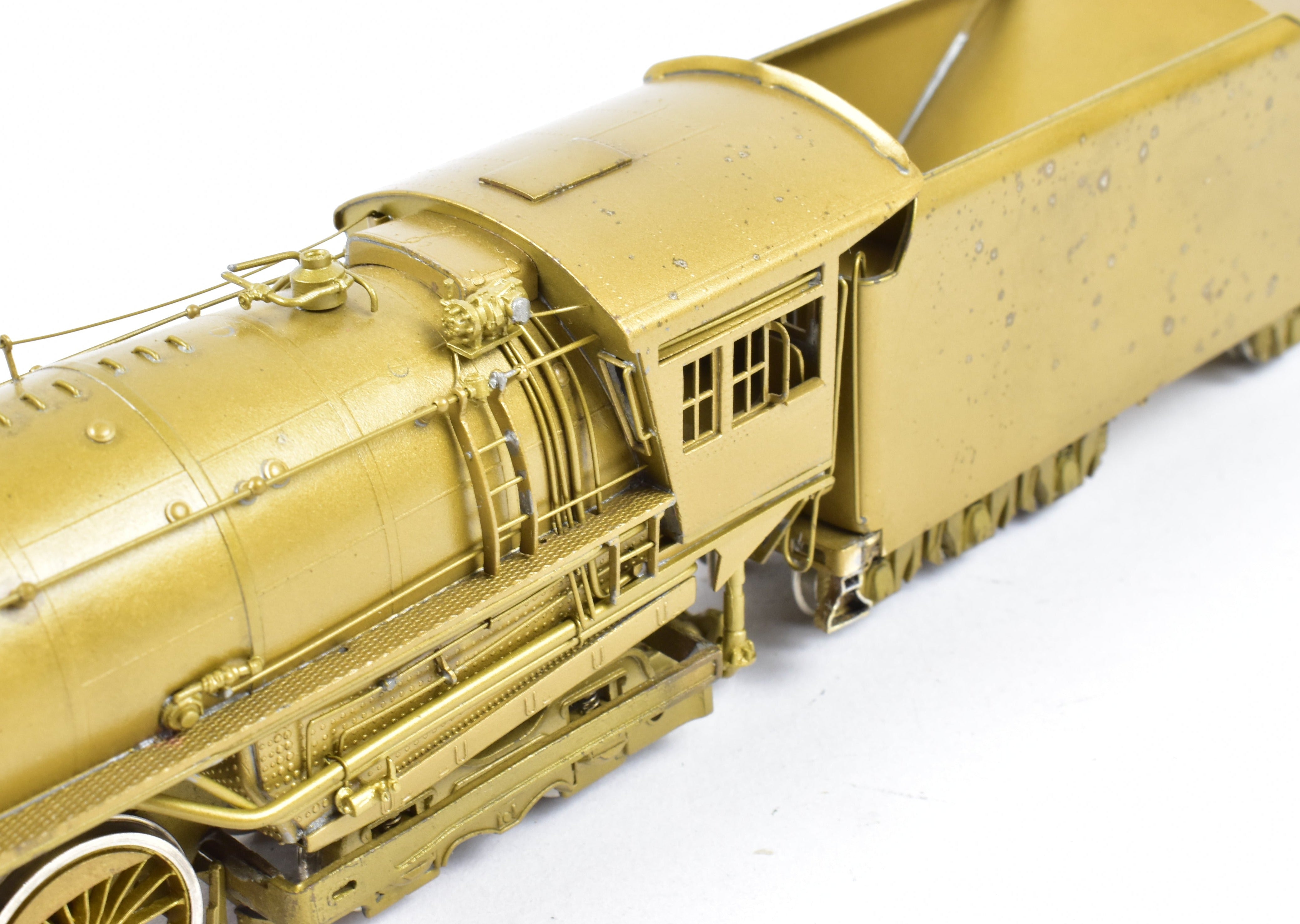 HO Scale Brass Model Train - Chicago & North Western Class H-1 4-8-4, Customized by NJ Custom Brass