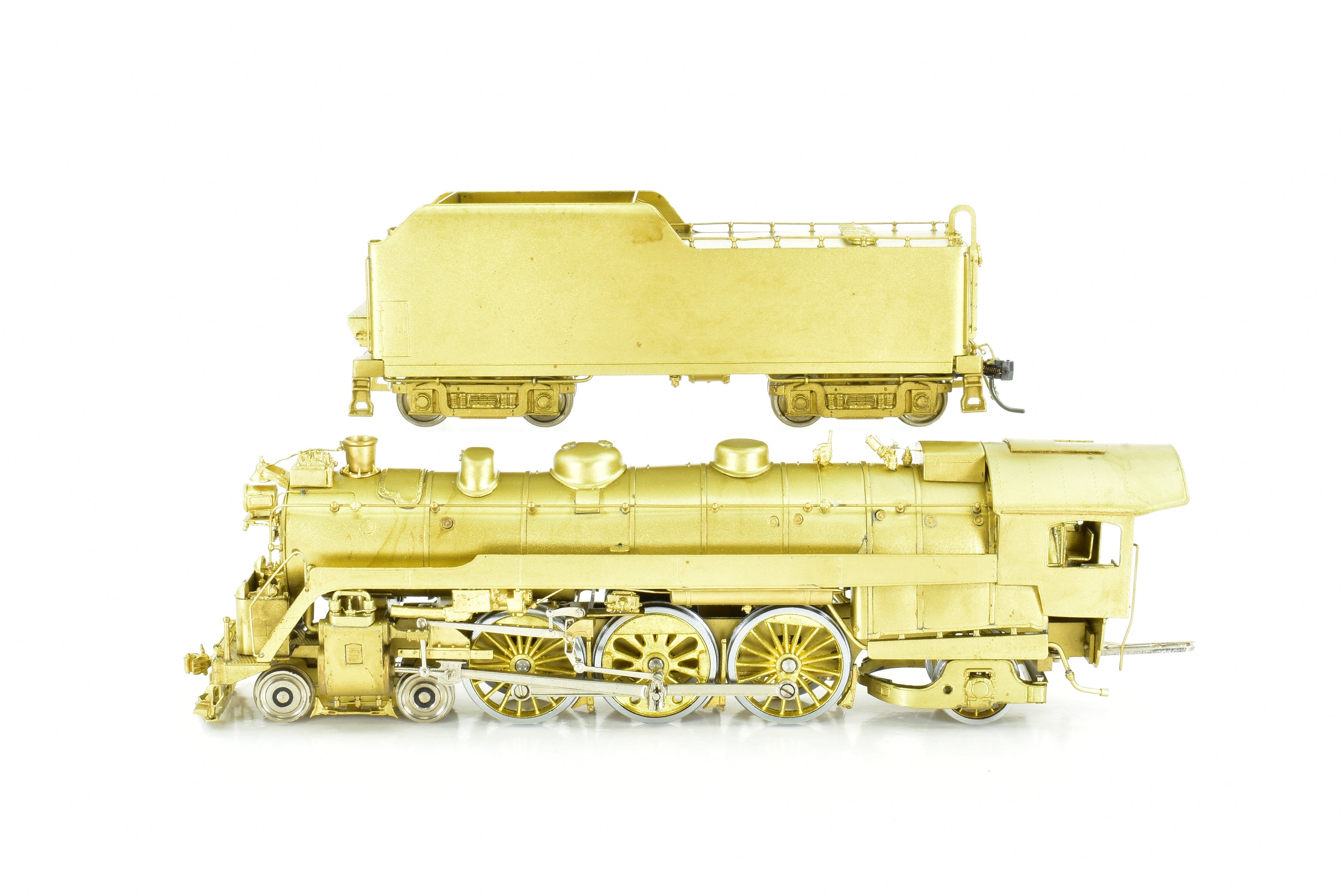 HO Scale Brass Model Train - NJ Custom Brass Reading Class G - 3 4 - 6 - 2 Pacific Locomotive