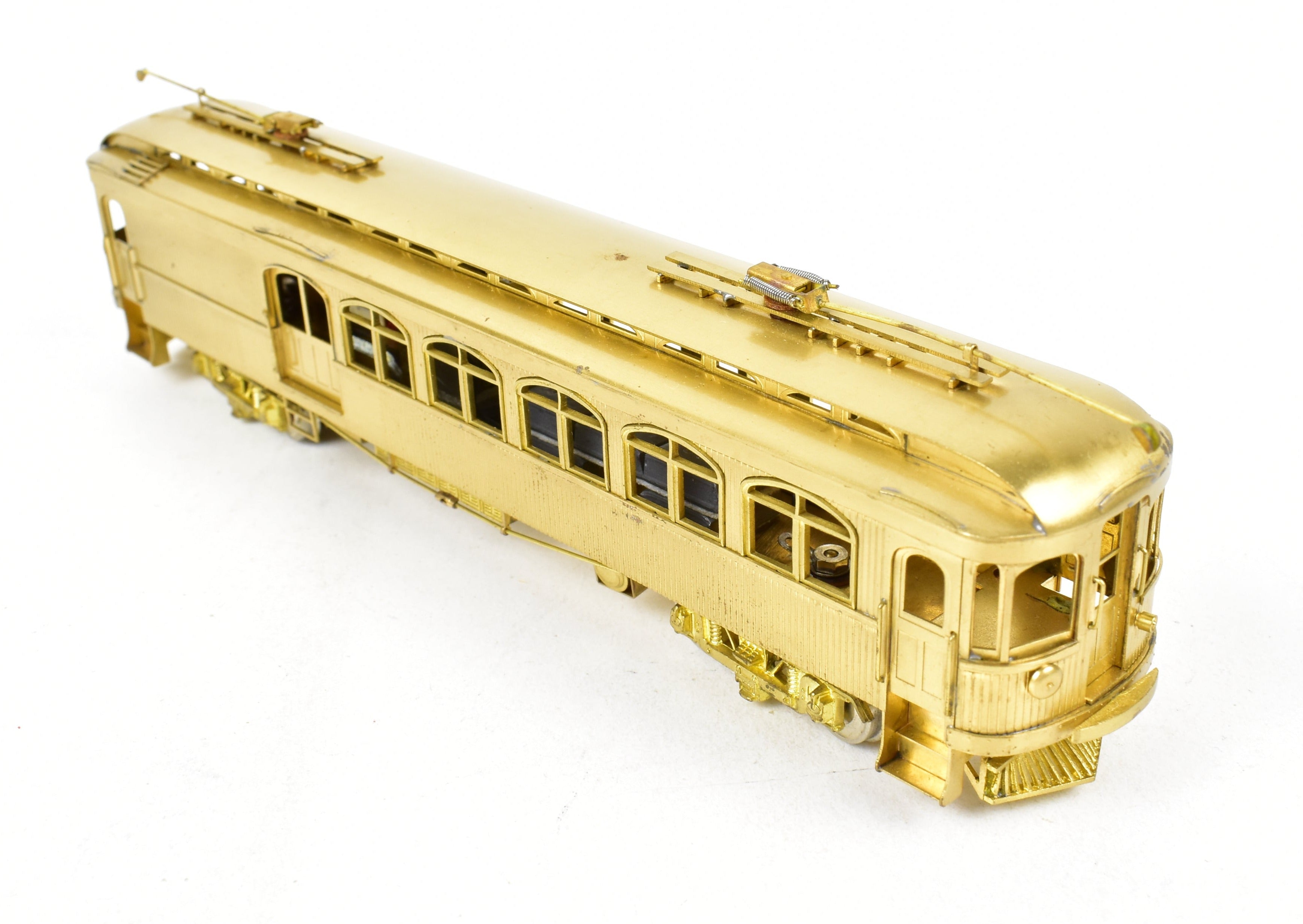 HO Scale Brass Suydam Sacramento Northern Niles Wood Interurban Combine Model with 5 Windows
