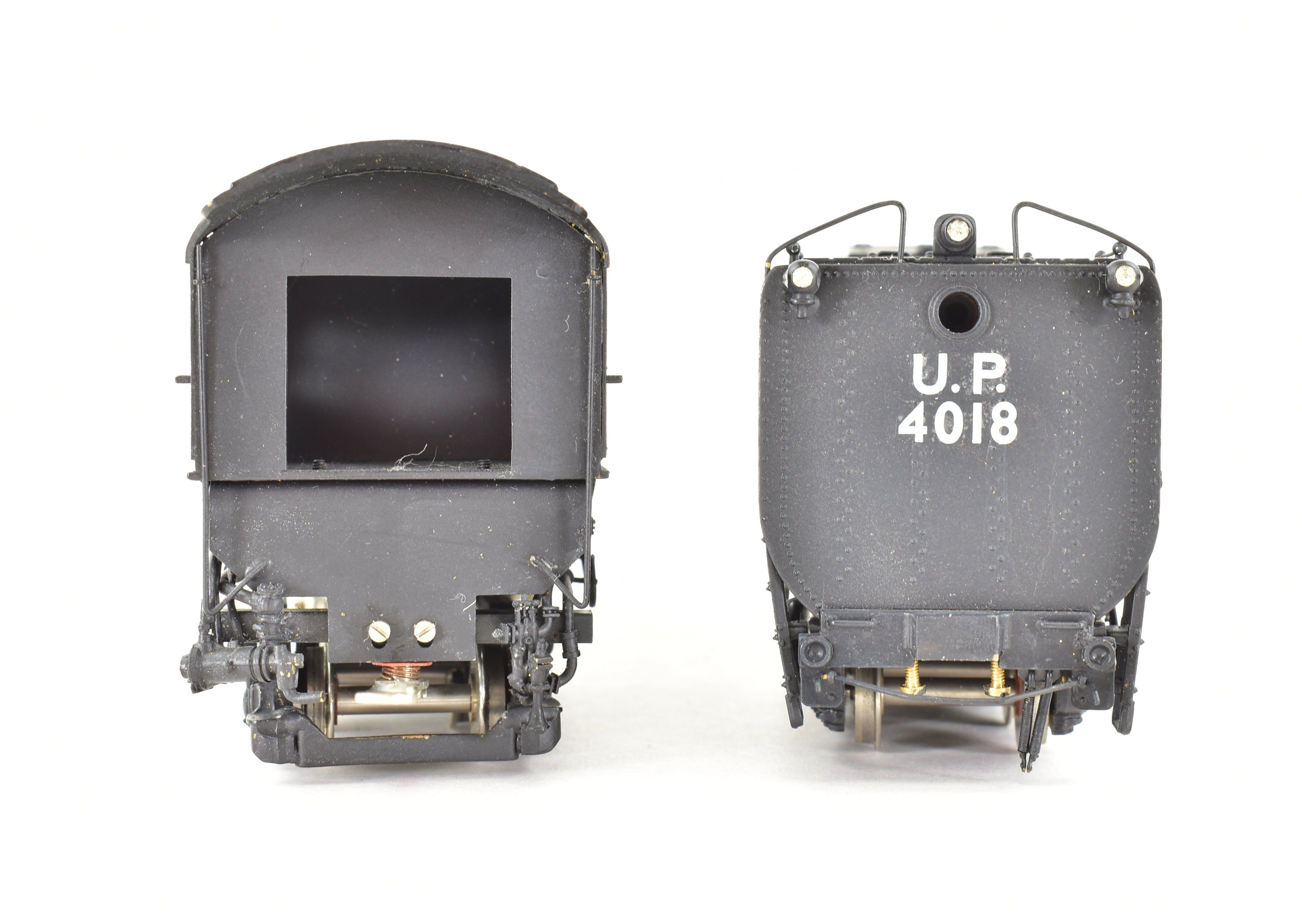 HO Scale Brass PFM - Tenshodo Union Pacific 4-8-8-4 Big Boy Crown Steam Locomotive with Signature Series Tender, Model No. 4018 from the 1969 Run