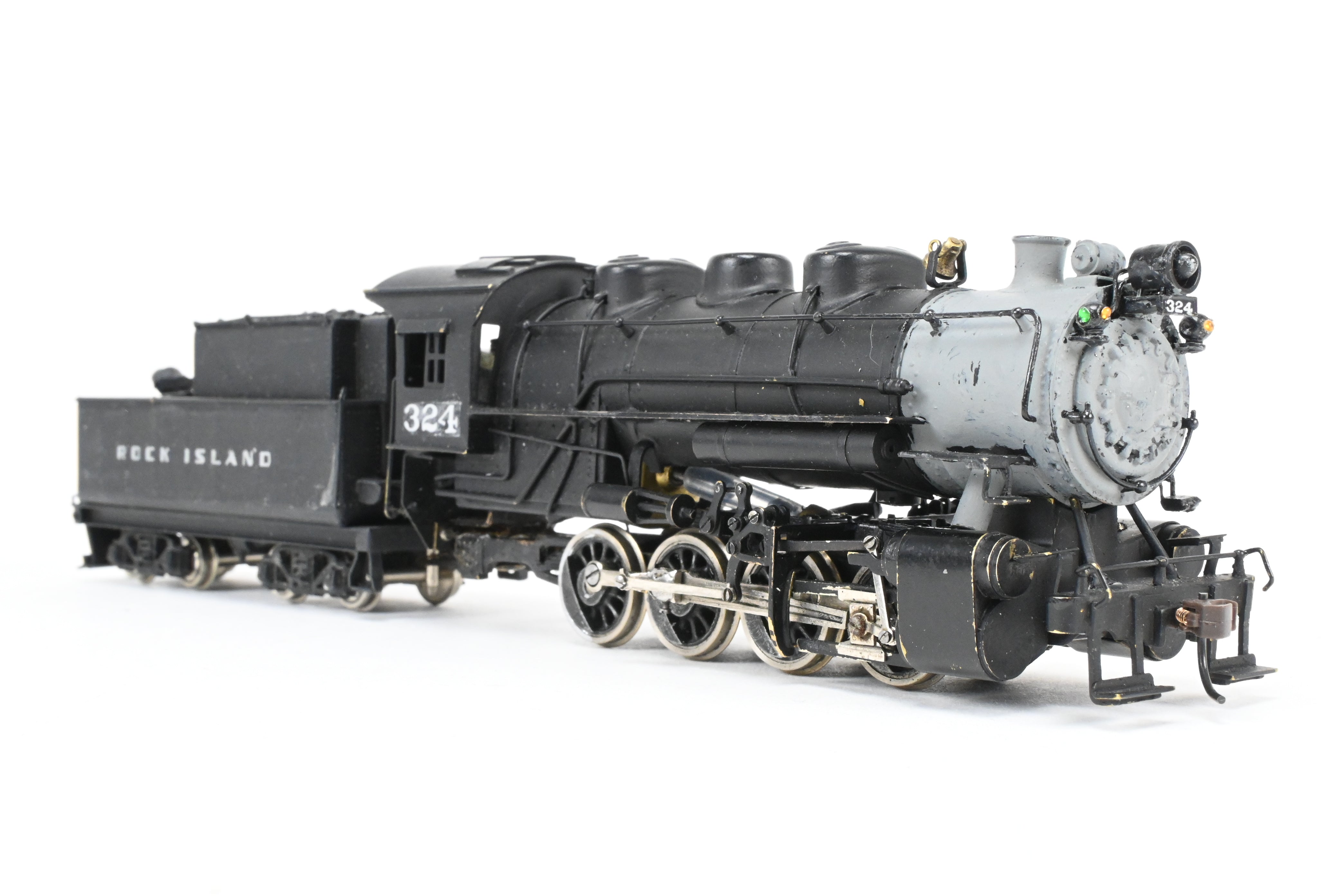 HO Scale Brass PFM - Tenshodo CRI&P - Rock Island 0-8-0 Switcher Model Locomotive FP No. 324