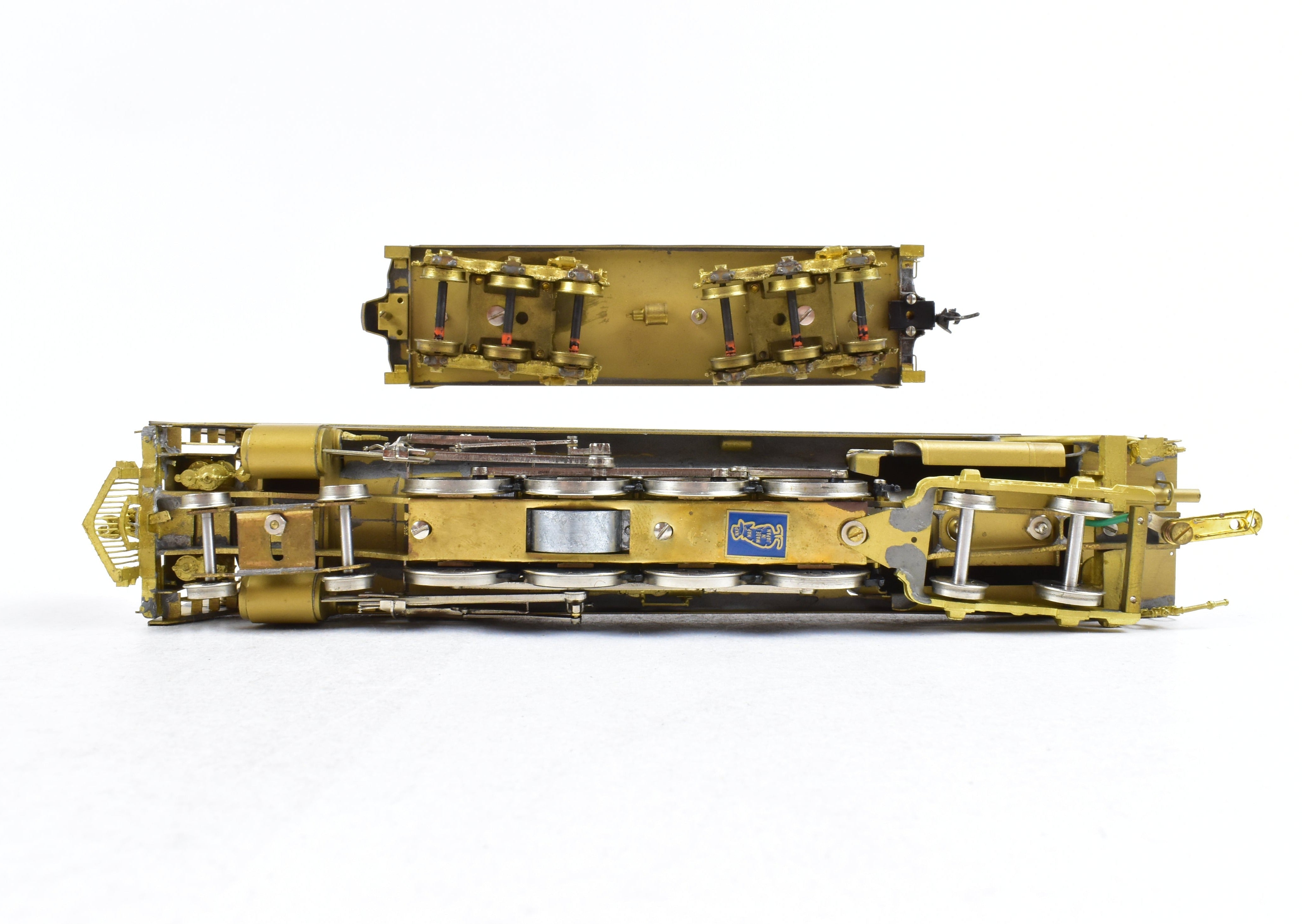 HO Scale Brass NPP Delaware & Hudson Class K - 62 4 - 8 - 4 Nickel - Plated Model