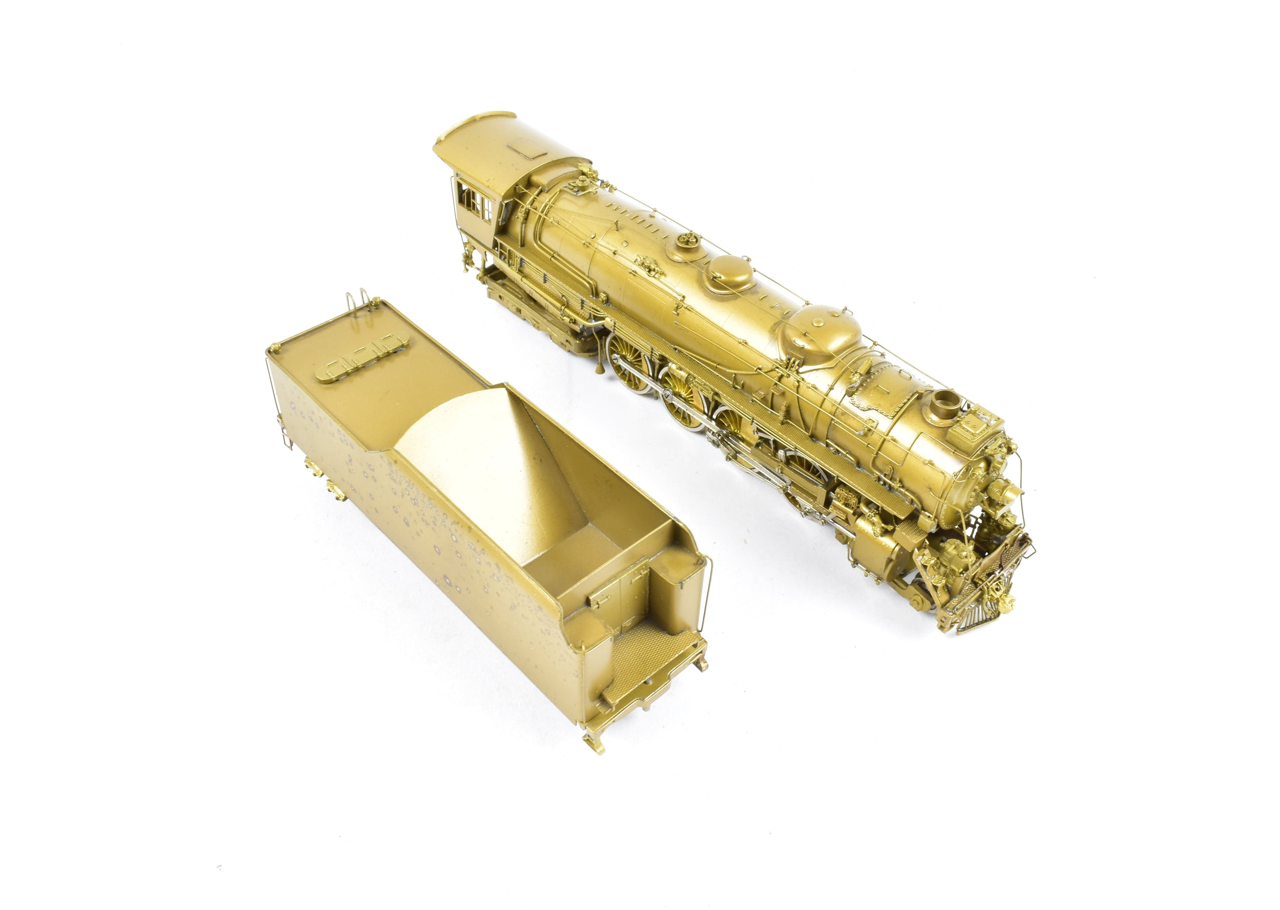 HO Scale Brass Model Train - Chicago & North Western Class H-1 4-8-4, Customized by NJ Custom Brass
