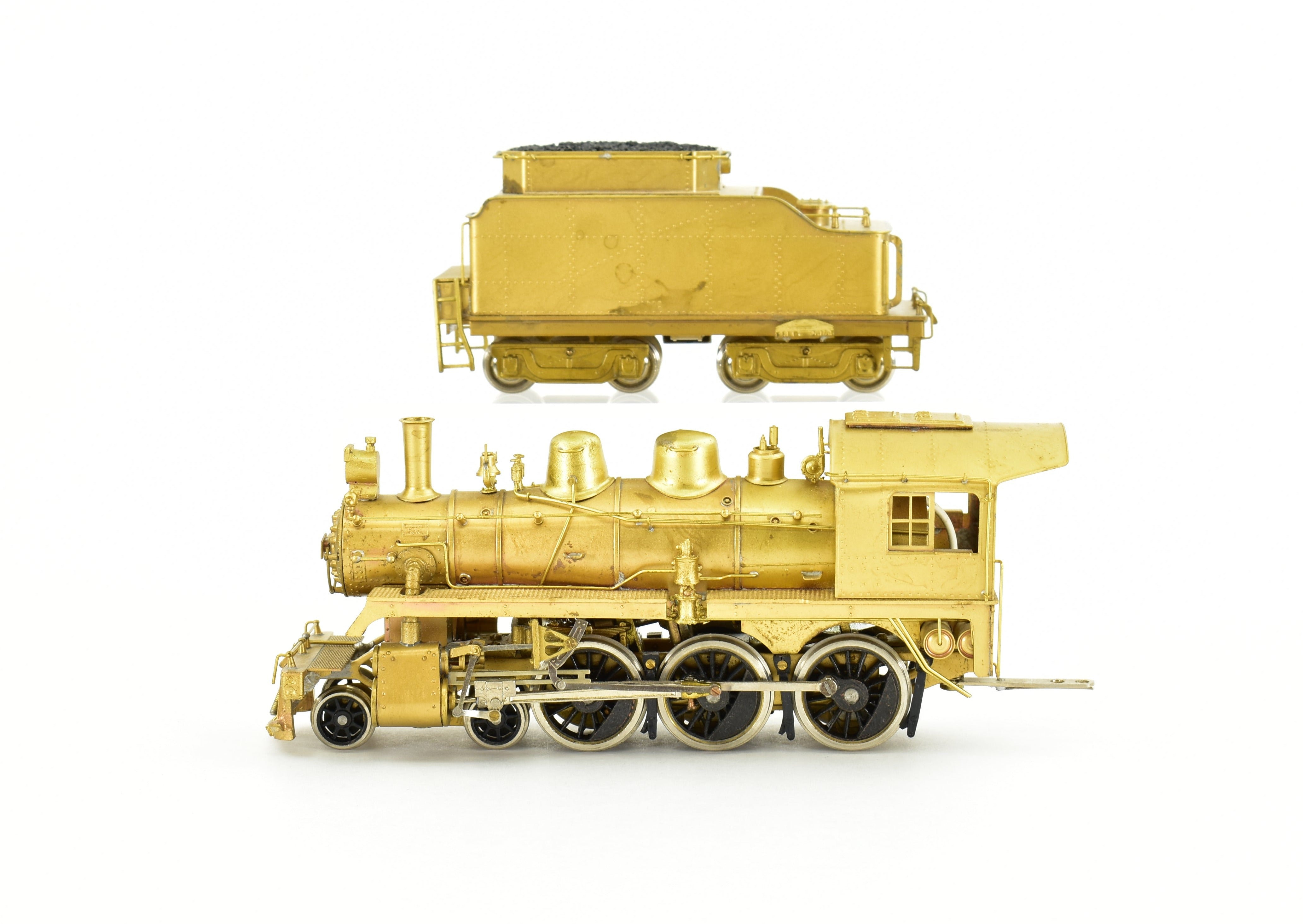 HO Scale Brass Model Train - Canadian Pacific Railway D4G 4-6-0 Pacific Pike CPR Replica