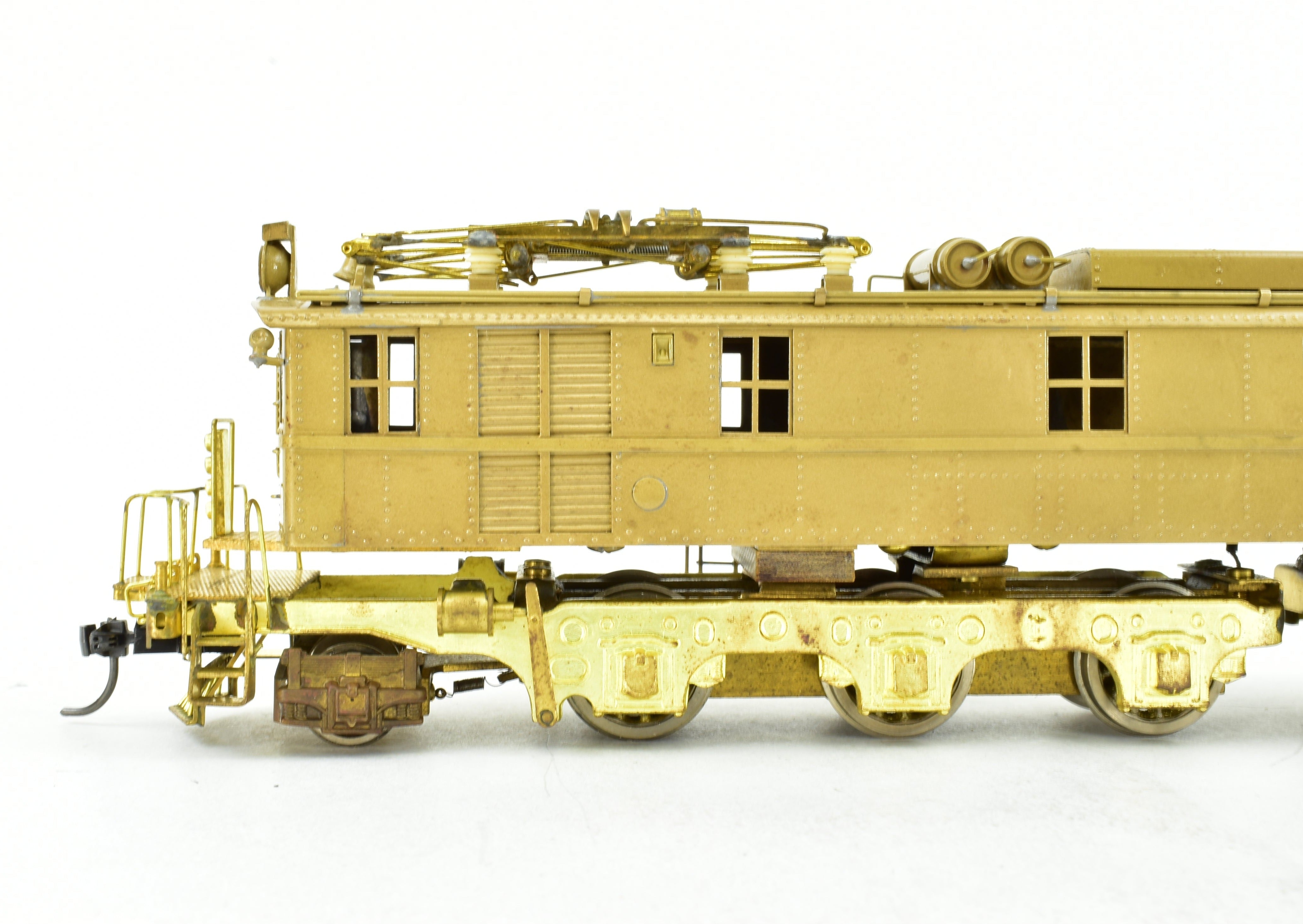 HO Scale Great Northern Y-1 Electric Locomotive by Brass Max Gray in Gray Color