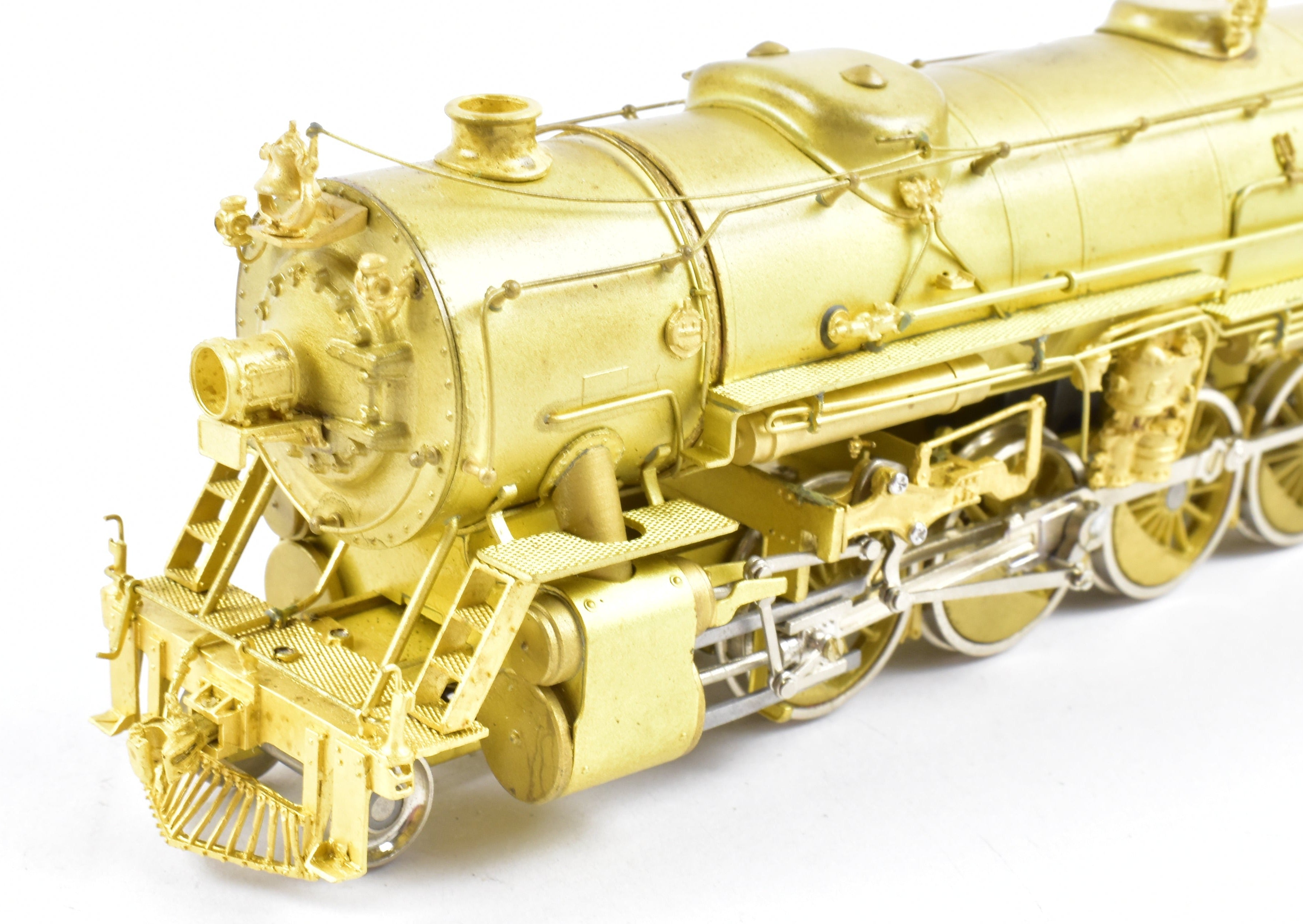 HO Scale Brass Model of Sunset Models' USRA (United States Railway Administration) Heavy 4 - 8 - 2 Mountain Locomotive
