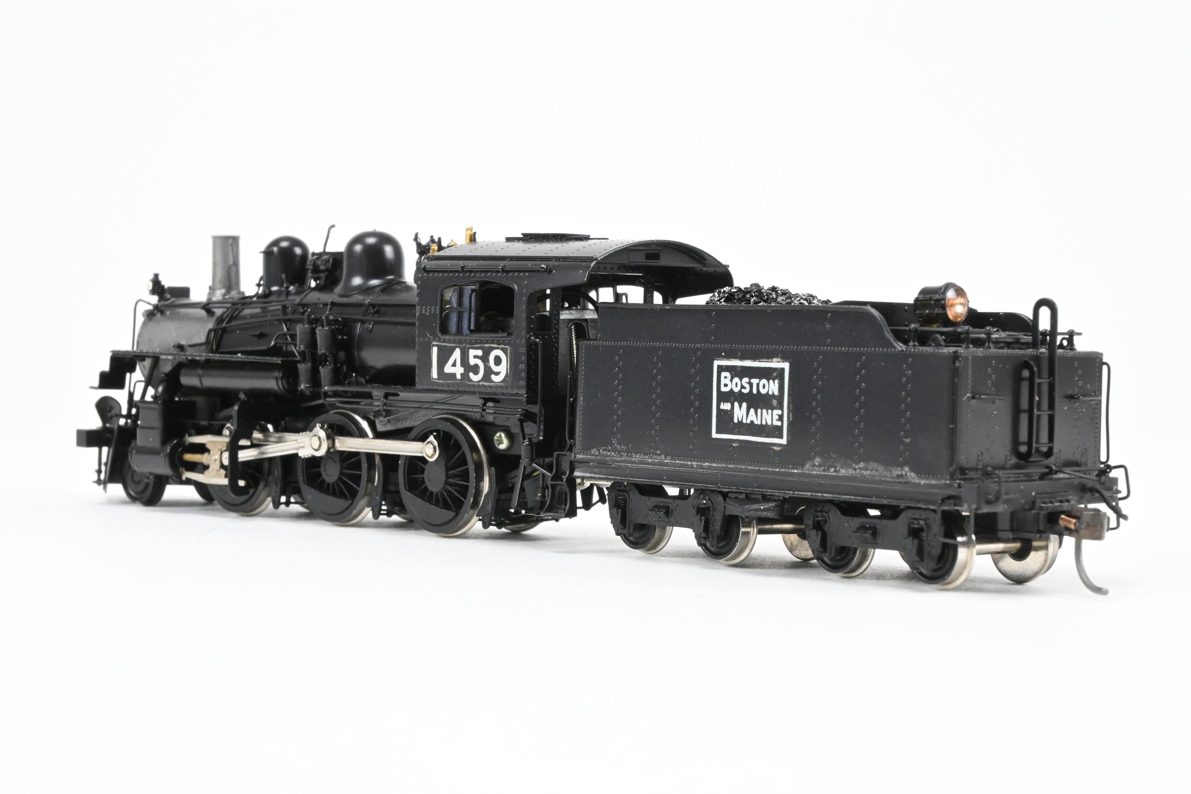 HO Scale Brass PFM Samhongsa Boston & Maine 2-6-0 B-15 CP No. 1459 w/Snowplow