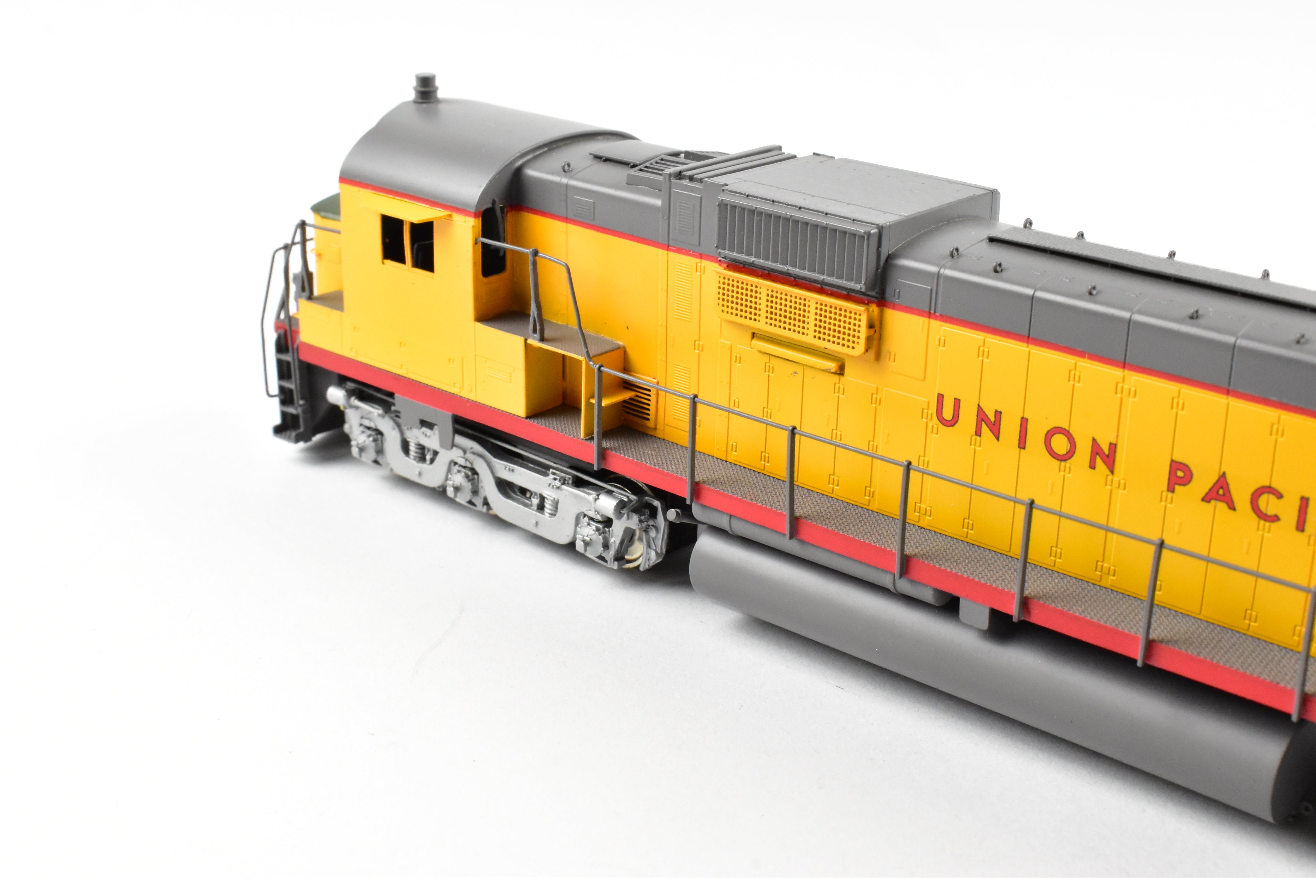 High - Quality HO Scale Brass Union Pacific ALCo C - 630 3000 HP Low Hood Freight Locomotive Model from Oriental Limited, Lettered without Number