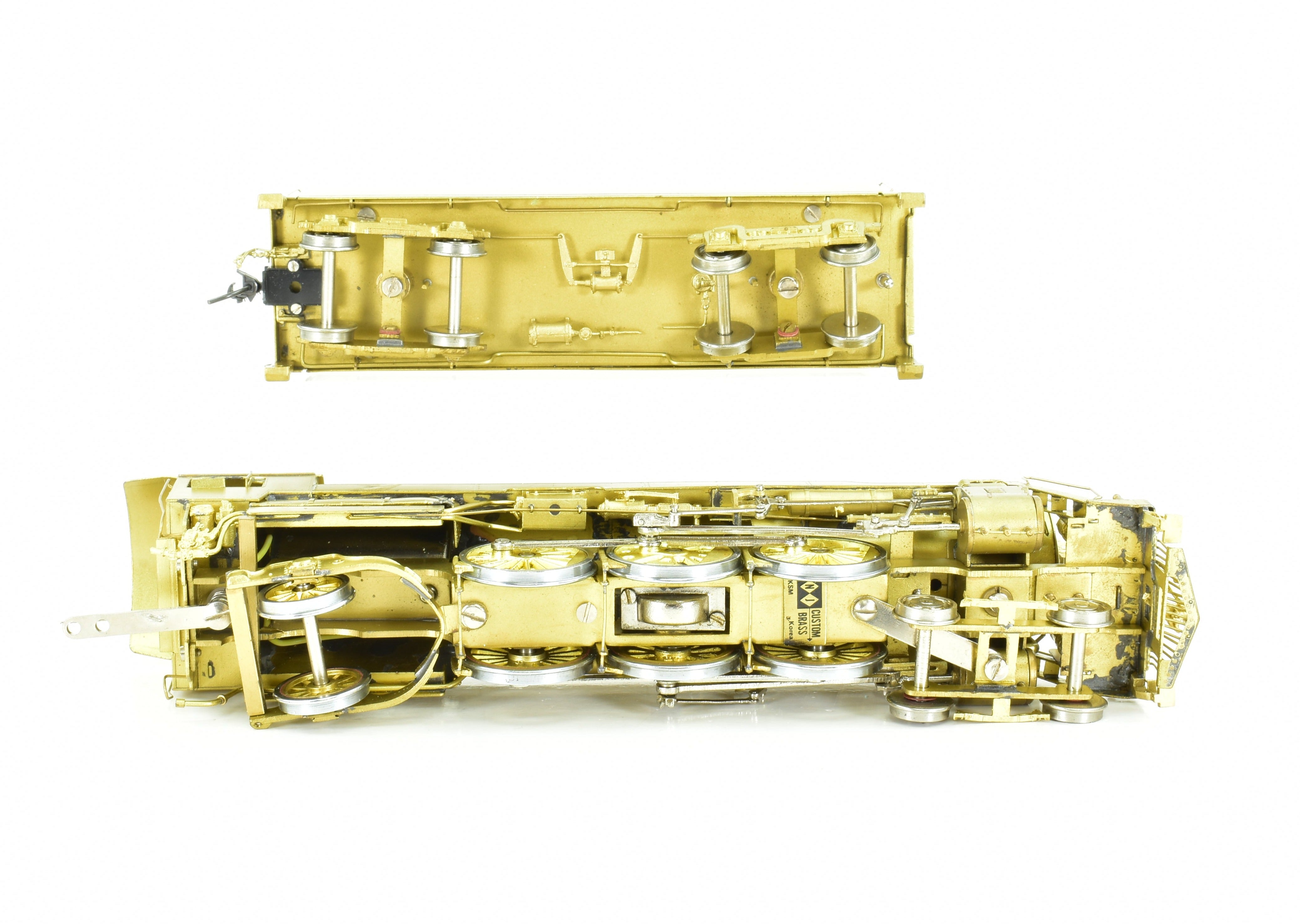 HO Scale Brass Model Train - NJ Custom Brass Reading Class G - 3 4 - 6 - 2 Pacific Locomotive