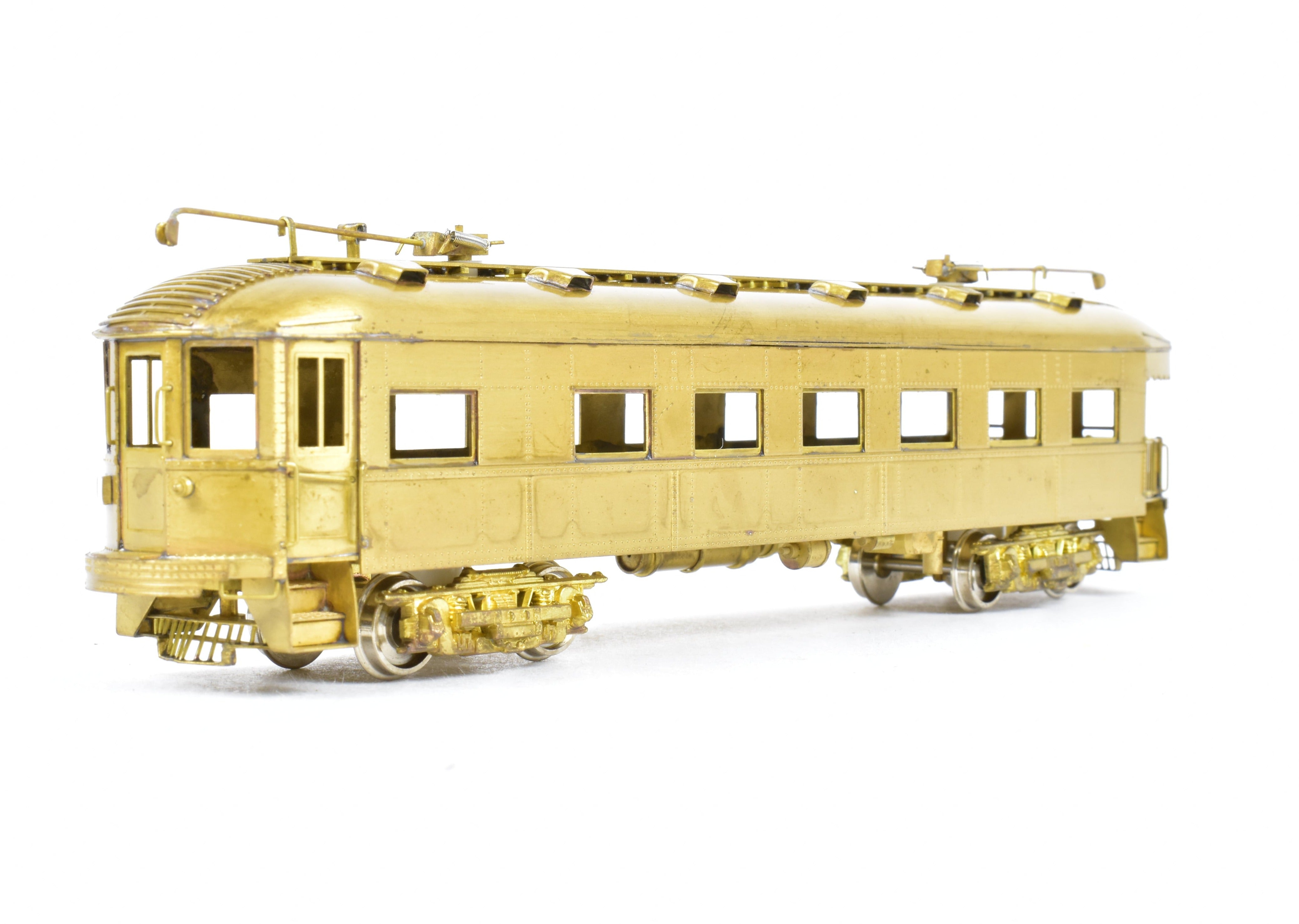 HO Scale Brass Model MTM - Midwest Trolley Museum CNS&M - North Shore Line No. 410 Parlor Observation Trailer Model for Collectors