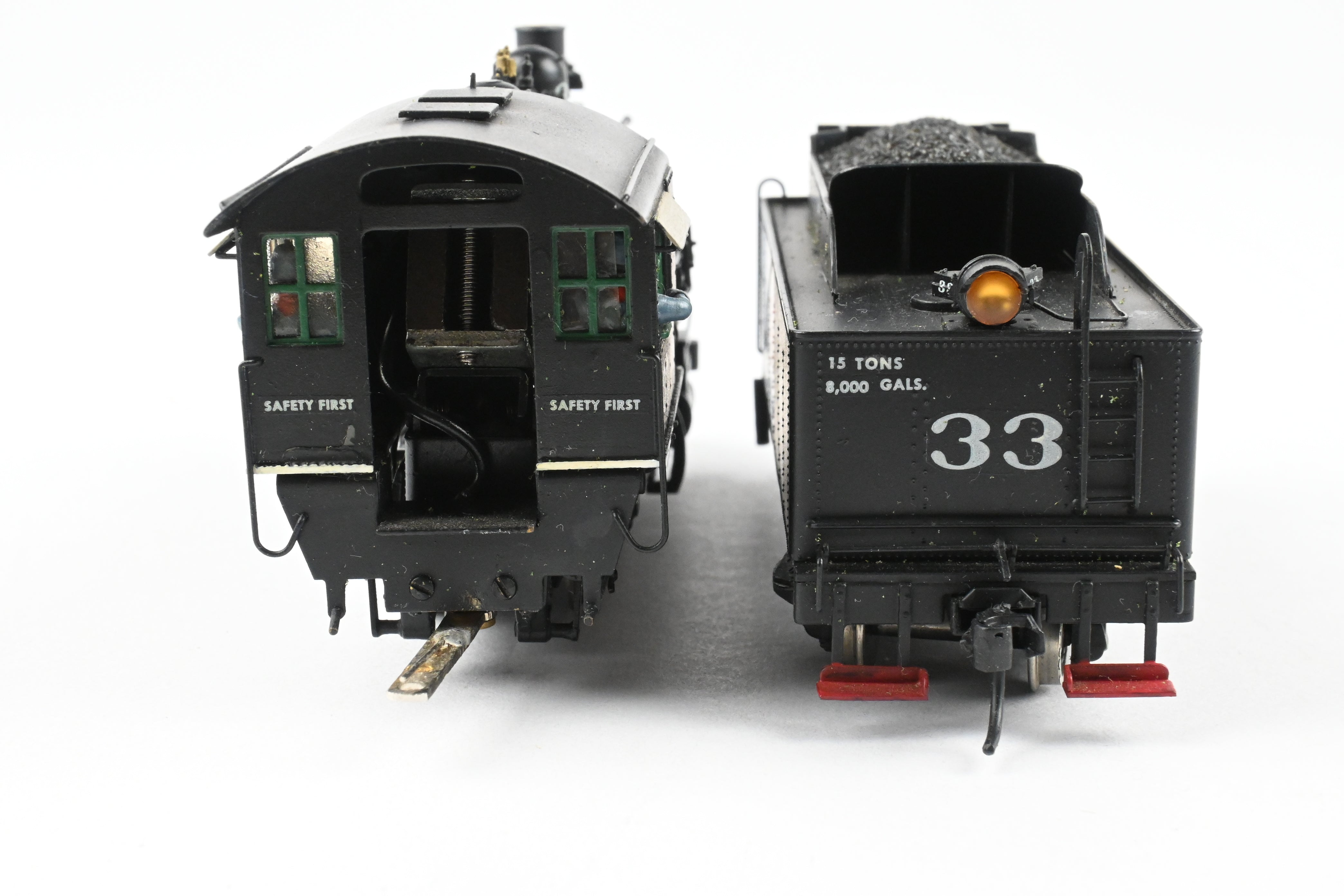 HO Scale Brass PFM Fujiyama Northern Pacific 0-6-0 Class L-9 Custom Painted for Private Road