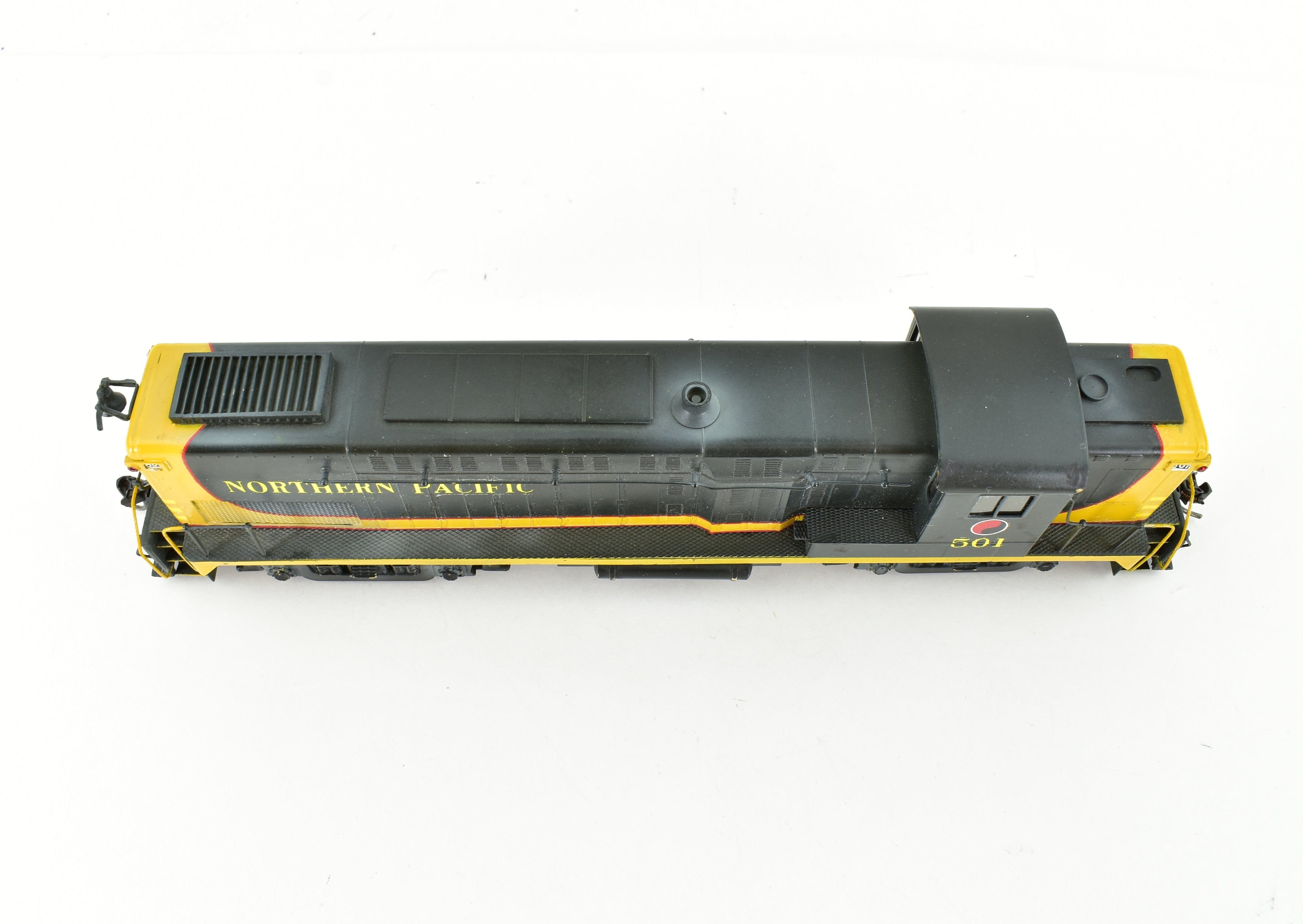HO Scale Northern Pacific Baldwin DS - 14 Custom - Painted Brass Diesel Model