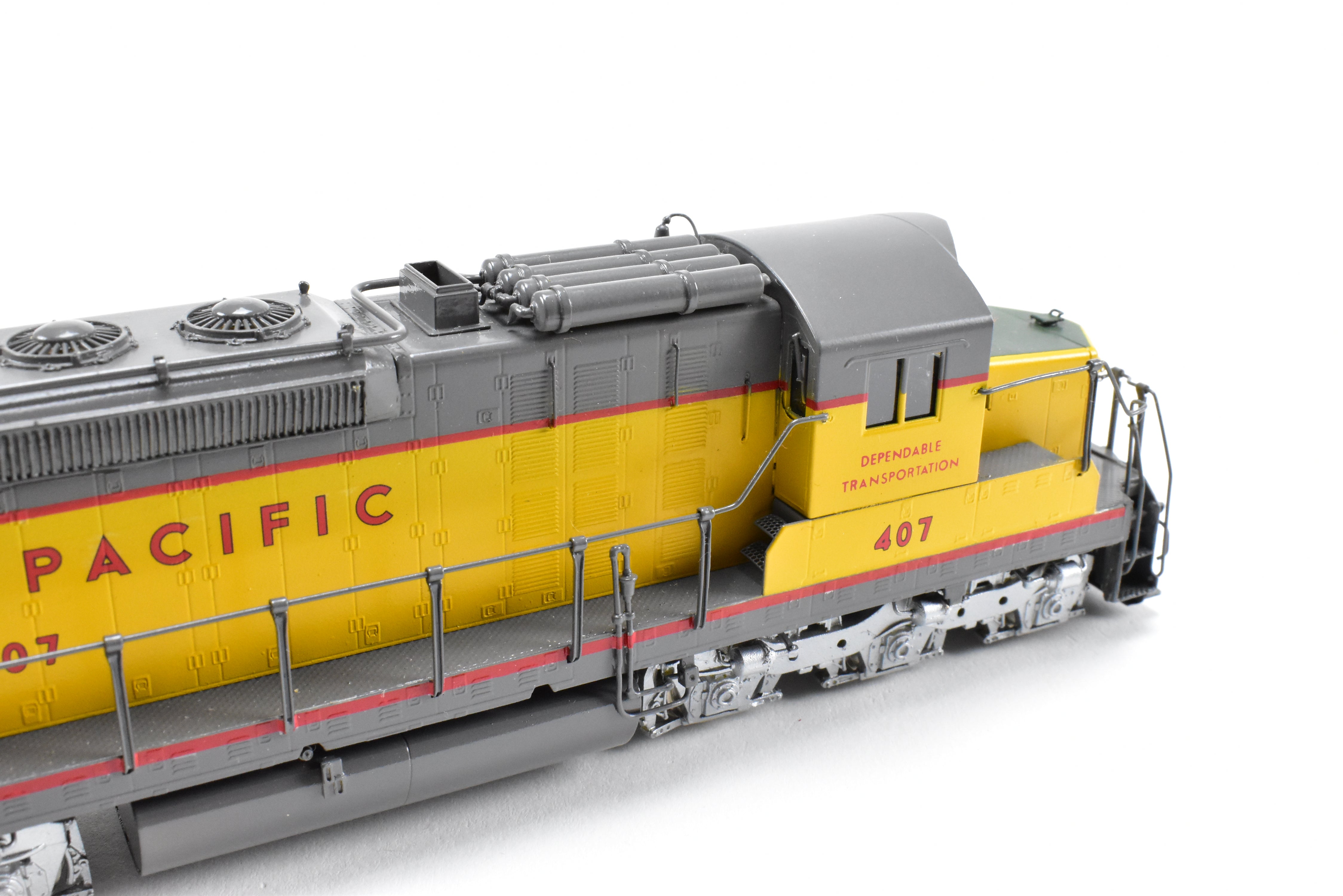 HO Brass Oriental Limited Union Pacific EMD SD24 2400 HP Custom Painted Low Hood #407