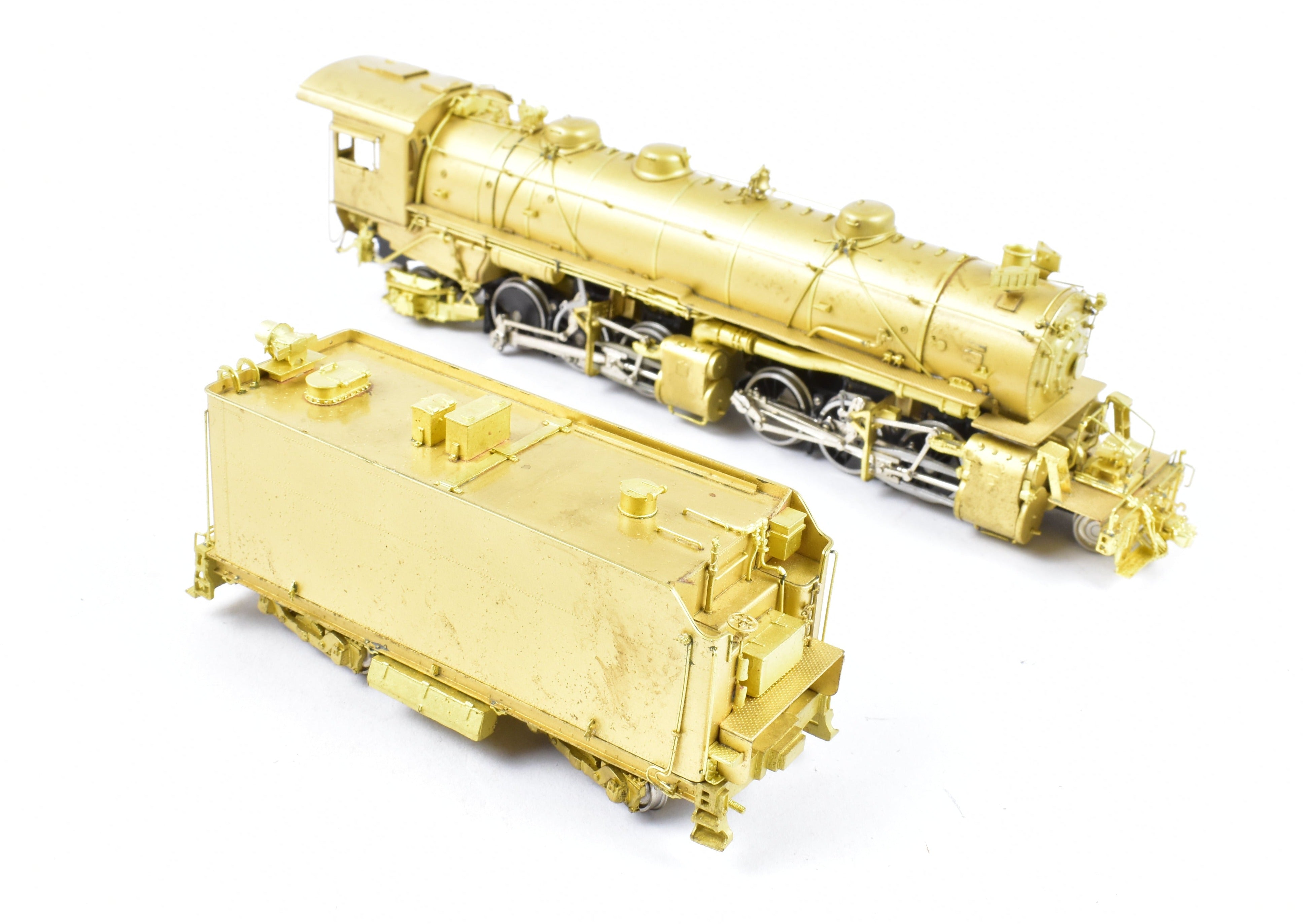HO Scale Brass Nickel Plate Products - Southern Pacific 2-6-6-2 MM-3 Model Train with Nickel Plating