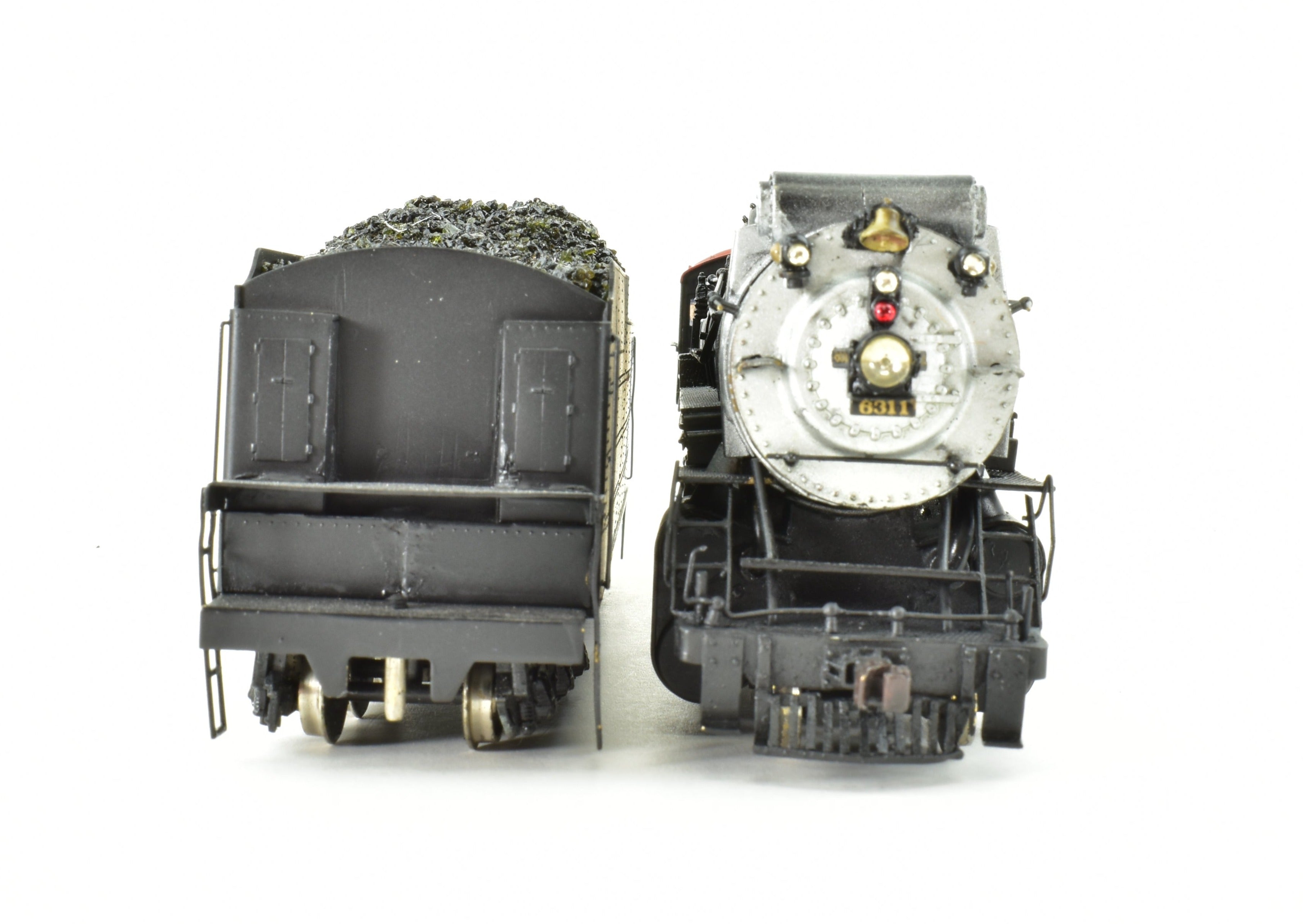 HO Scale Brass Nickel - Plated NPP CB&Q Burlington Route 2 - 10 - 4 Class M - 4 Custom Painted Locomotive