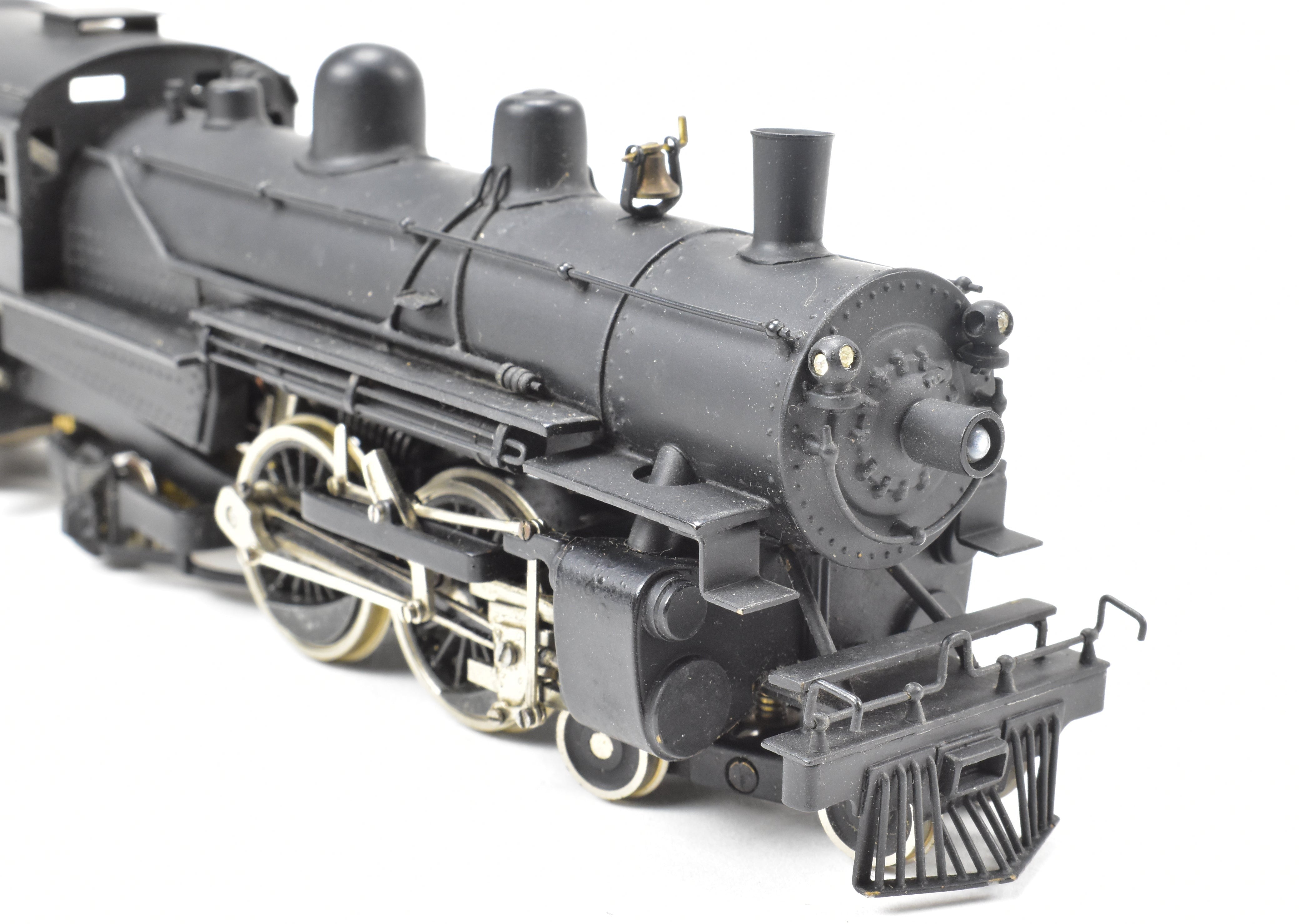High - Quality HO Scale Brass Pacific Fast Mail (PFM) Model - Tenshodo Chicago & Northwestern Class D 4 - 4 - 2 Atlantic Steam Locomotive, Factory - Painted, No. 128