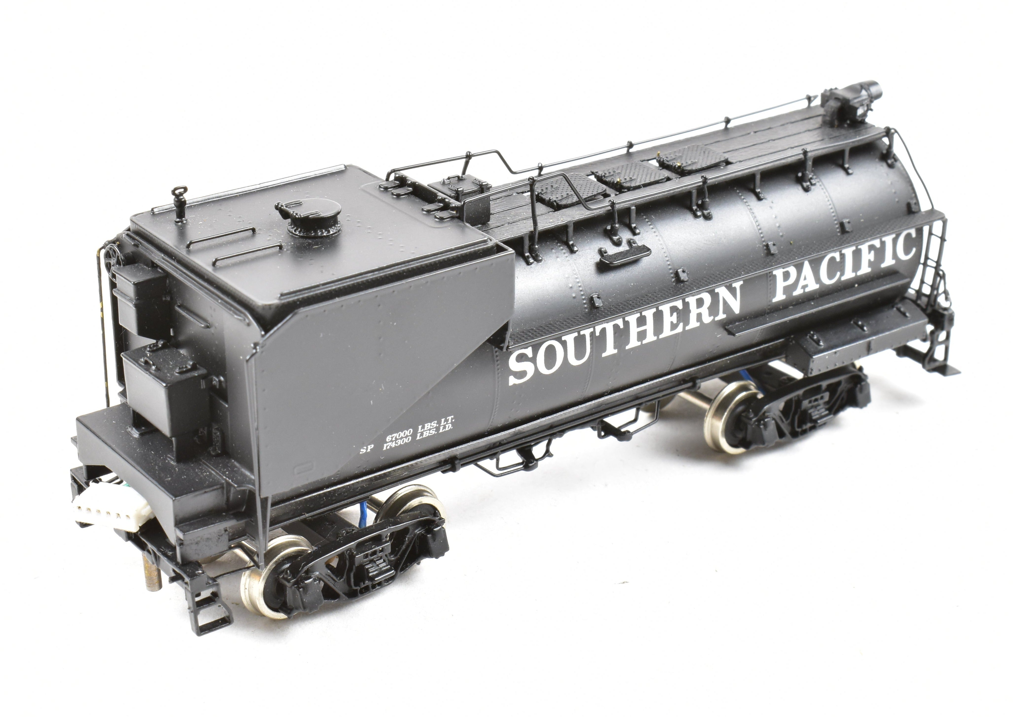 HO Scale Brass Sunset Models SP - Southern Pacific 100-C-3/4 Tender Only with Non - Original Box, Sold As - Is Condition