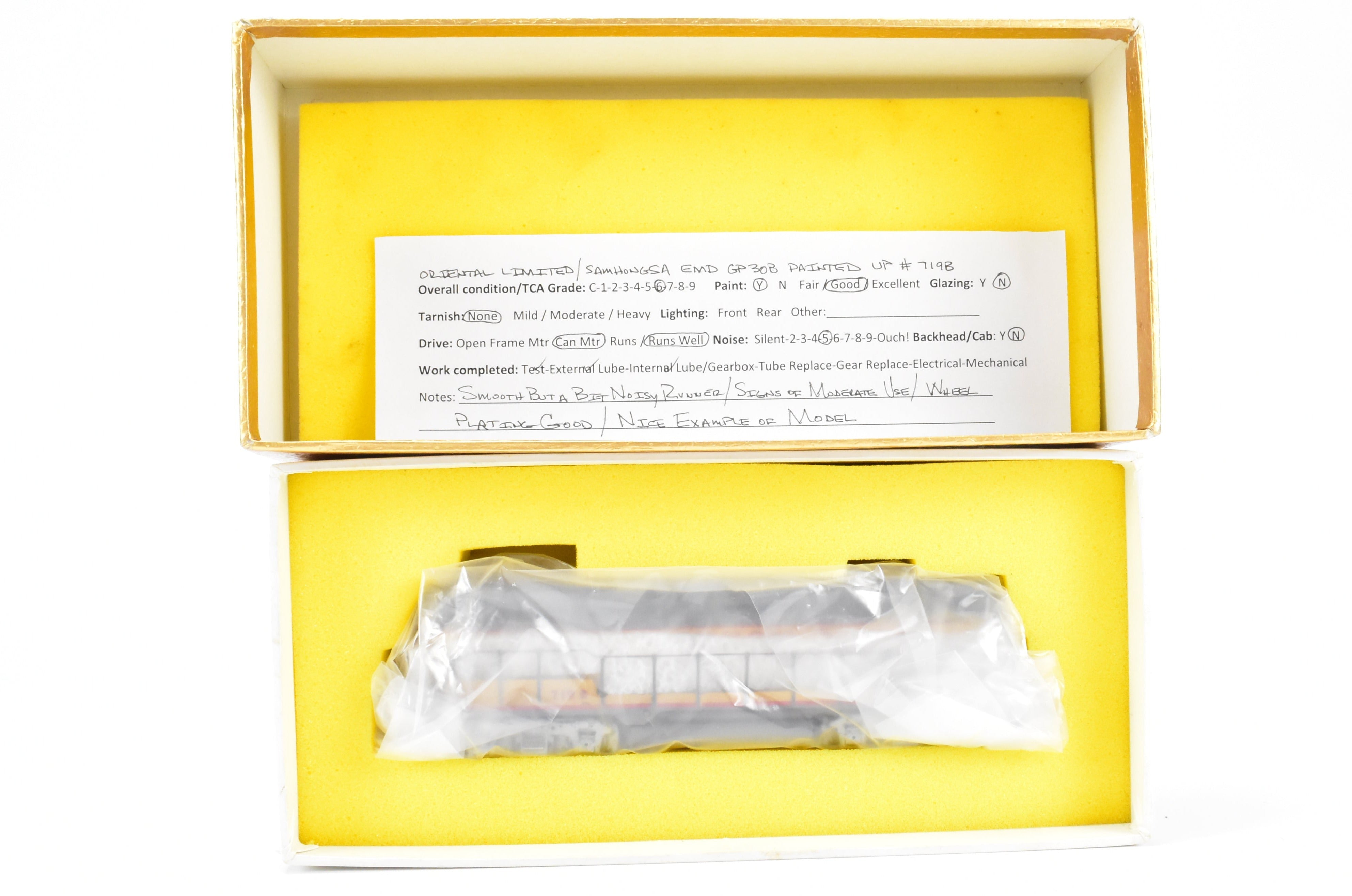 HO Scale Brass Model Train - Union Pacific EMD GP30B Cabless Locomotive, Road Number 719B from Oriental Limited