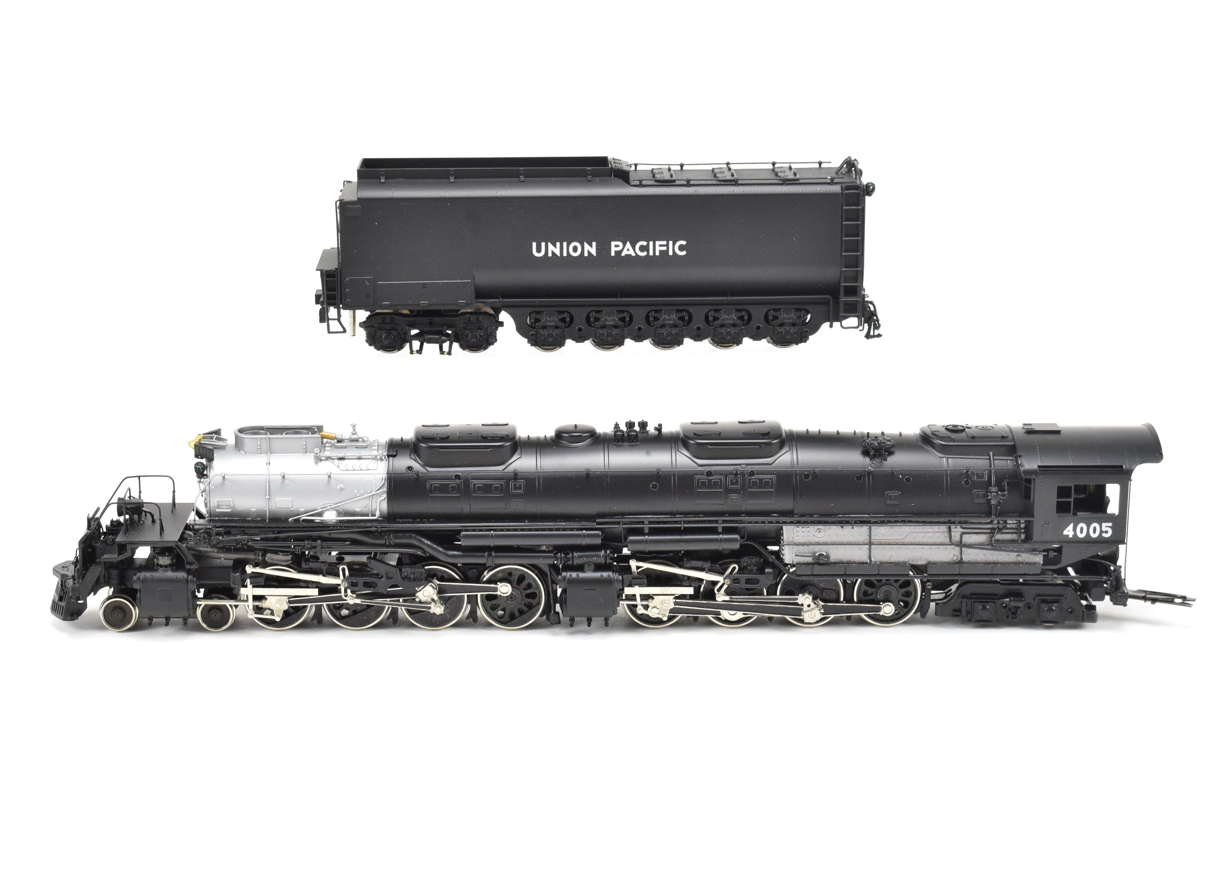 Rare HO Scale Brass Model Train - PFM Tenshodo Union Pacific 4-8-8-4 Big Boy Locomotive #4005 from 1986 Run
