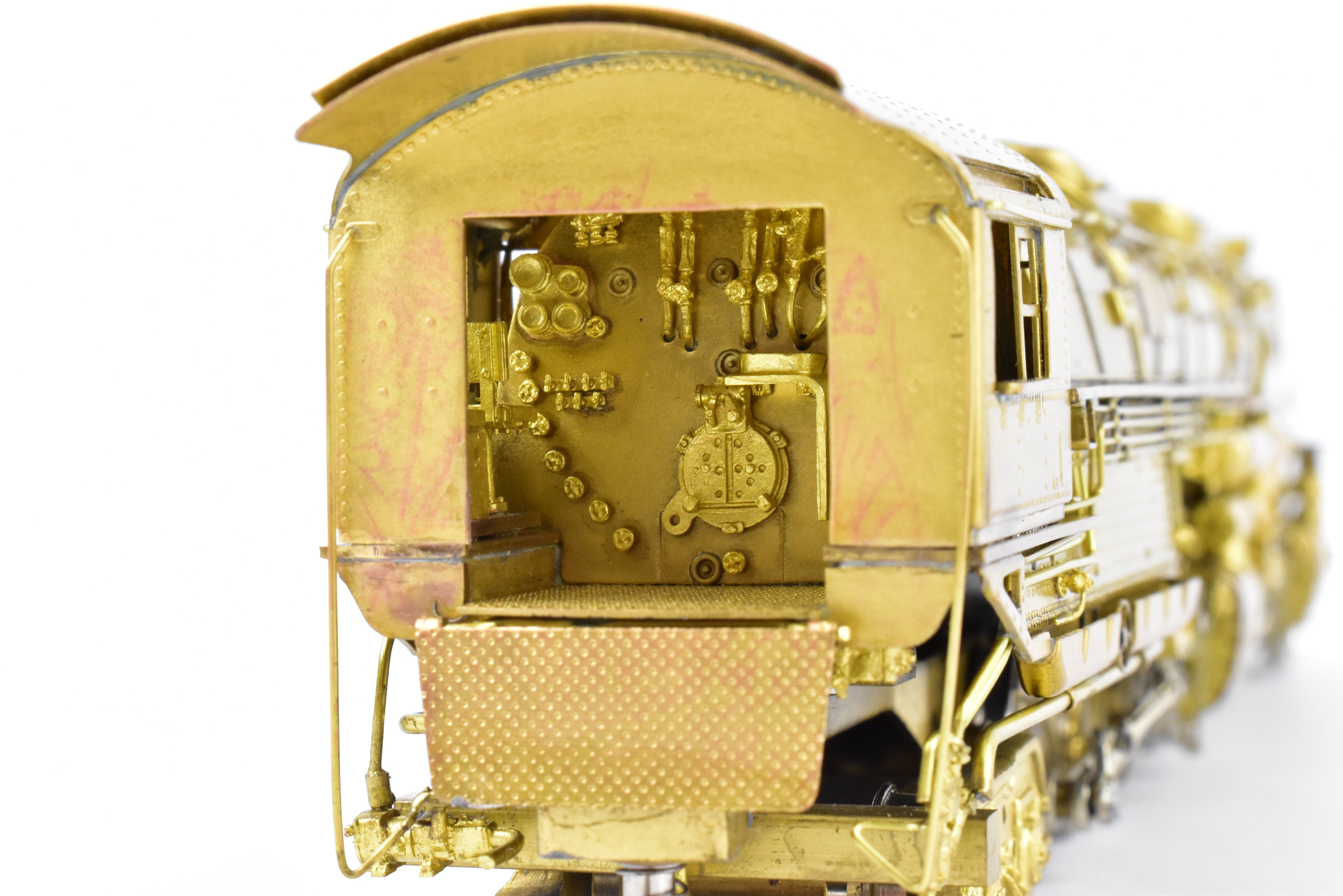 HO Scale Brass Key Imports Union Pacific 4-6-6-4 3985 Challenger Steam Locomotive Coal Tender Version Classic Model Series