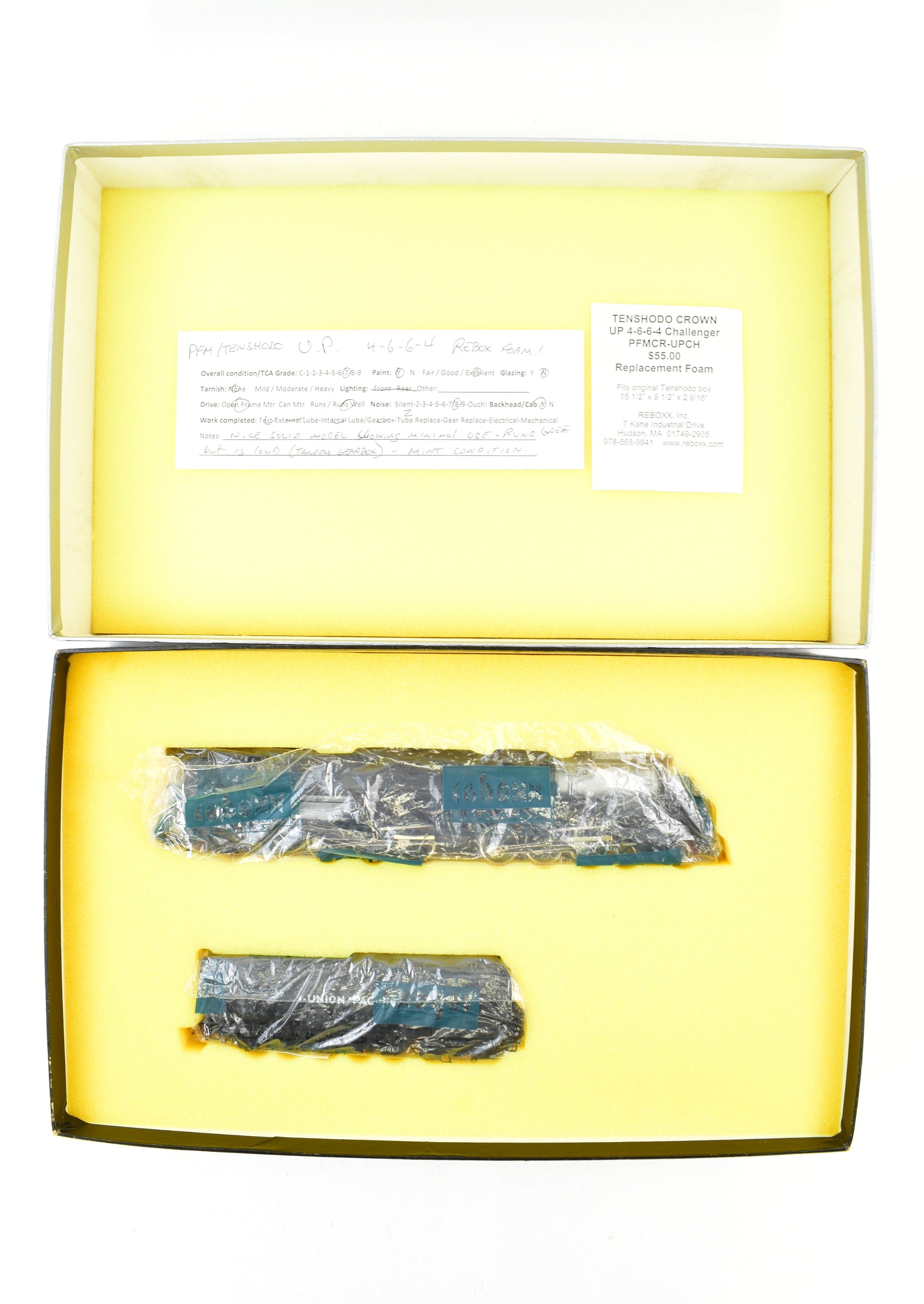 HO Scale Brass PFM - Tenshodo Union Pacific 4-6-6-4 Challenger 1975 Crown Steam Locomotive Model