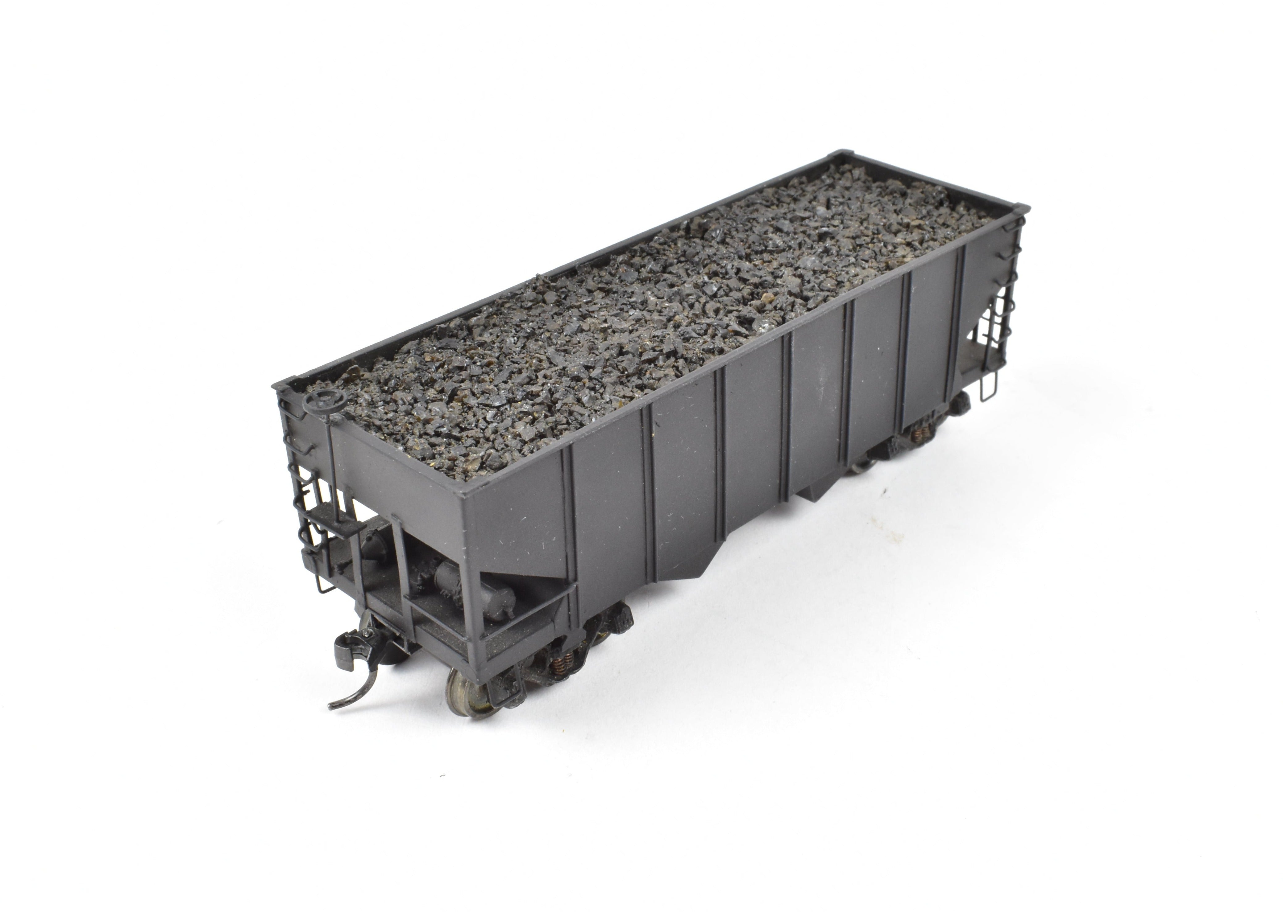 1974 Imported NJ Custom Brass 55 Ton USRA Hopper Model with Coal Load