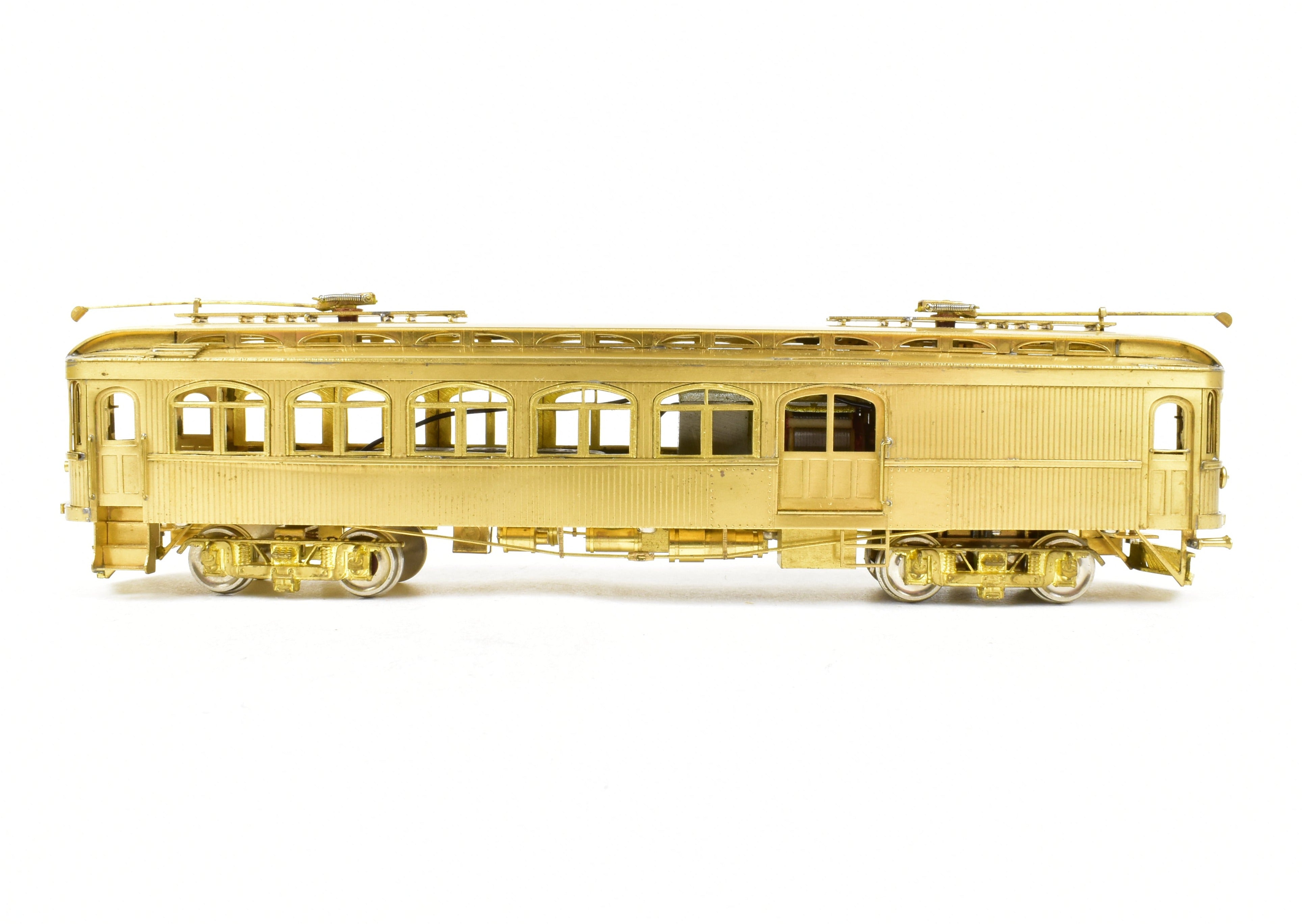 HO Scale Brass Suydam Sacramento Northern Niles Wood Interurban Combine Model with 5 Windows