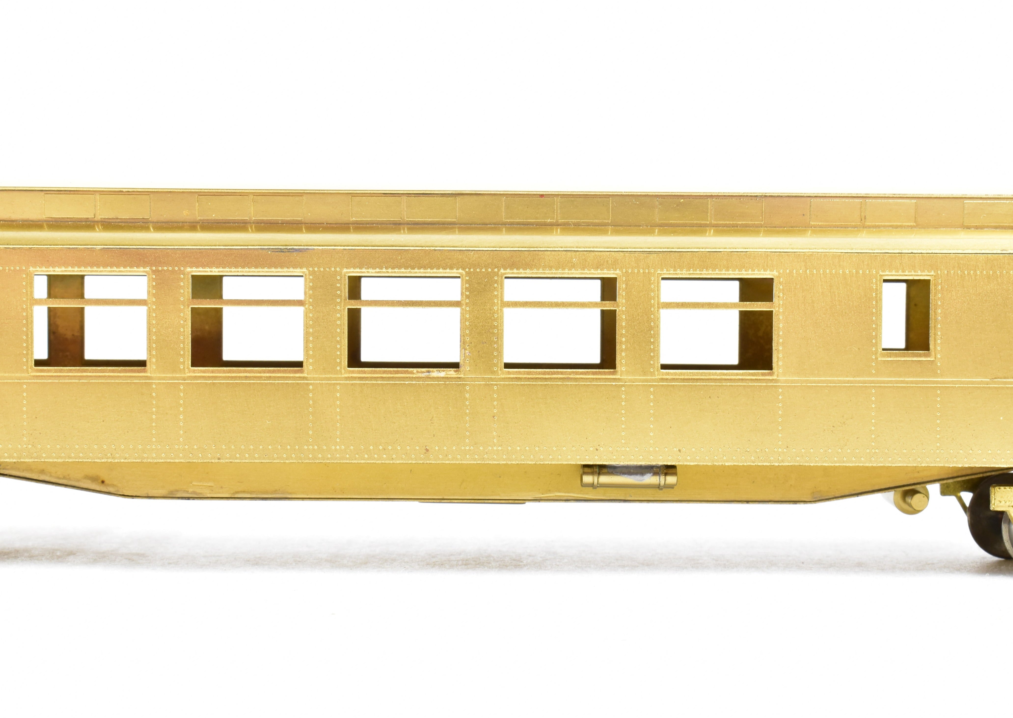 HO Scale Brass Nickel Plated Model Train - New York Ontario & Western Observation Car by Nickel Plate Products