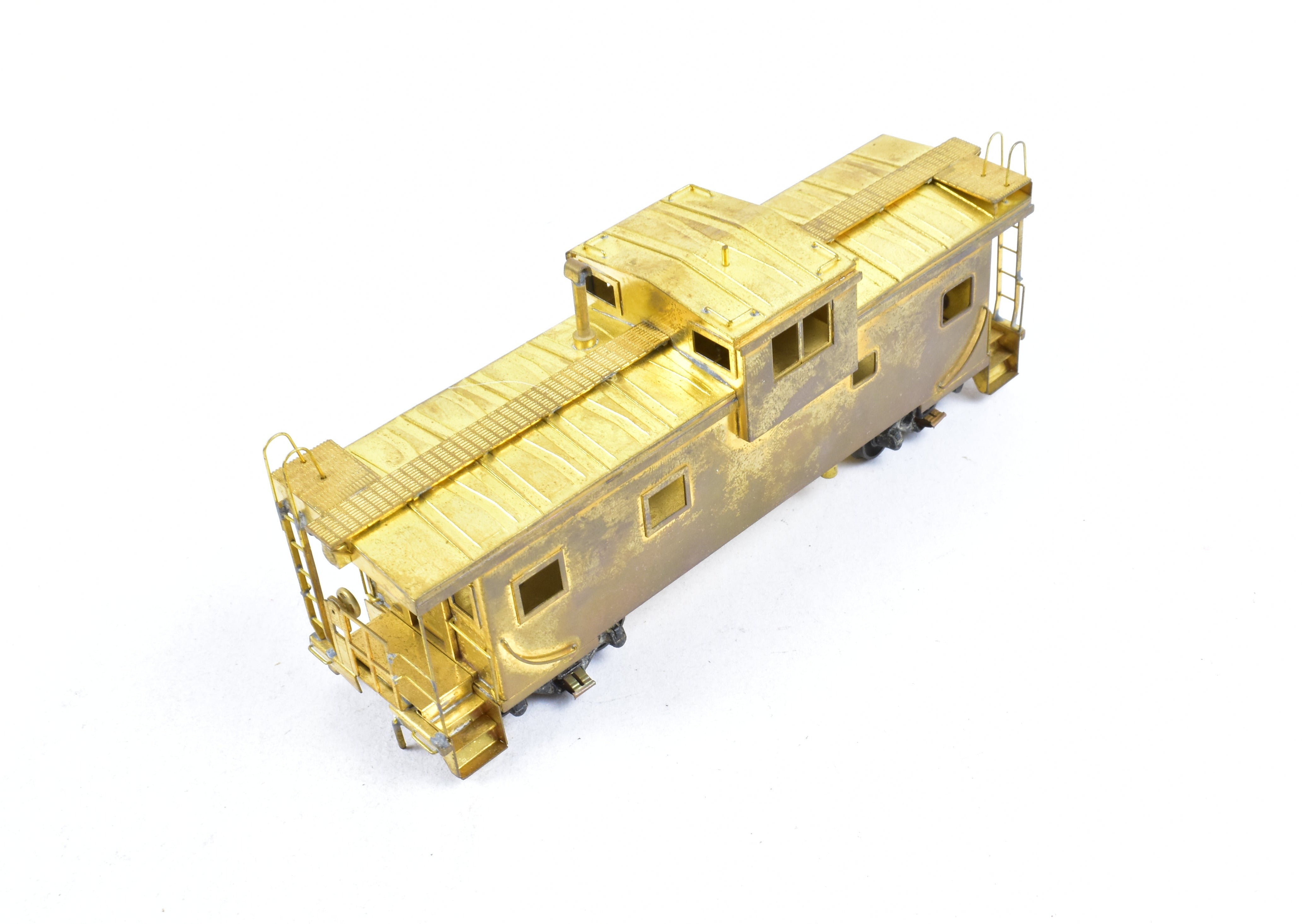 HO Scale Brass Model Railroad Wide Vision Caboose by LMB Models Inc. for Various Roads, International Design