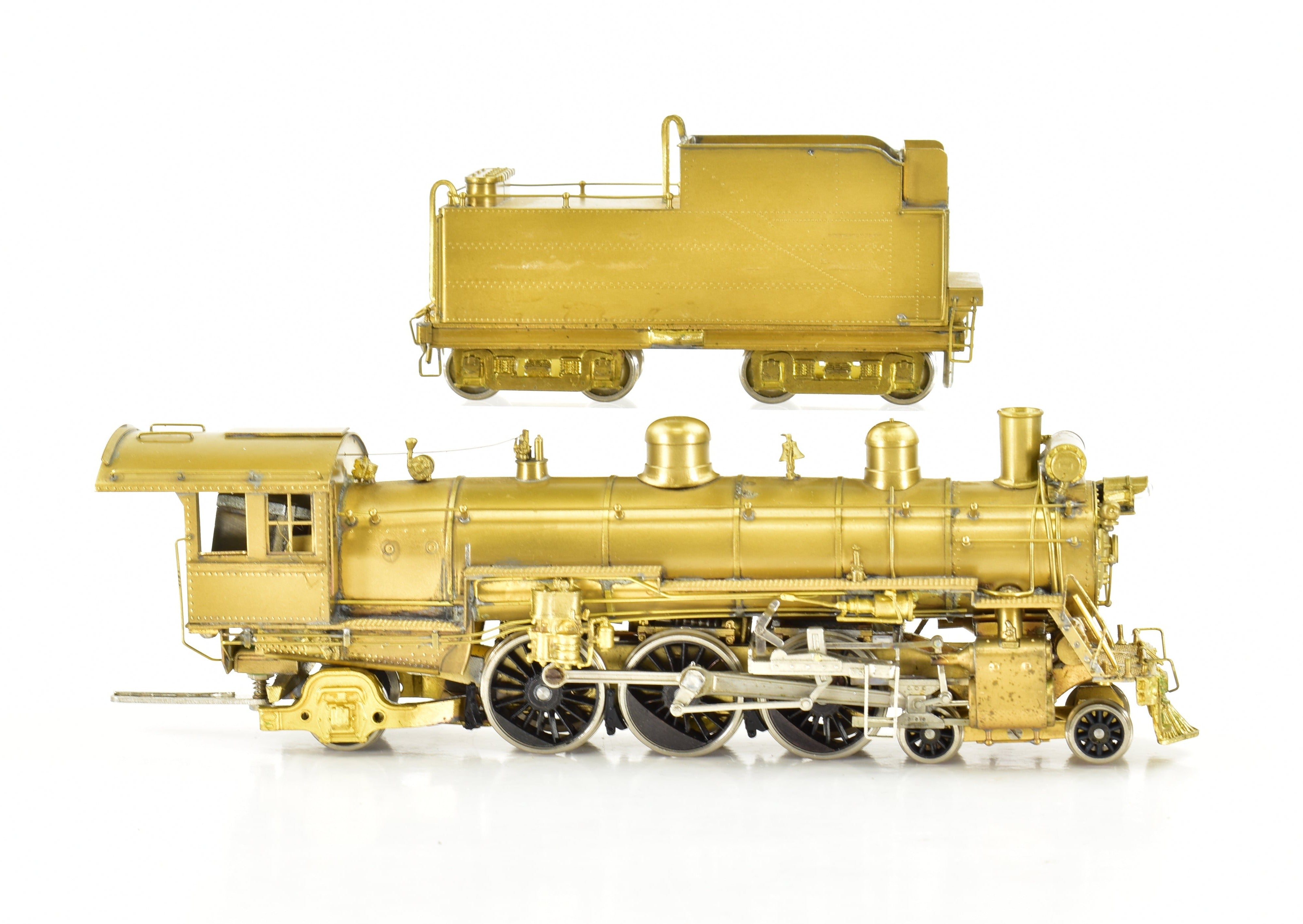 HO Scale Brass LMB Models CB&Q - Burlington Route 4-6-2 S-2 Pacific Type Model Train, Sold As-Is Condition