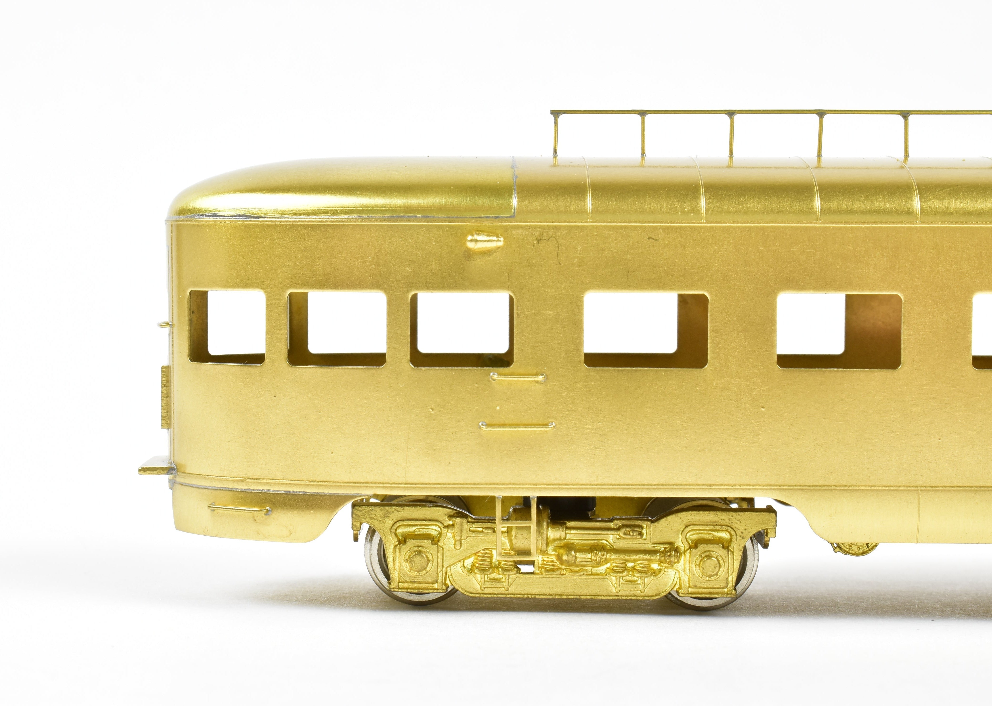 HO Brass Oriental Limited NP - 1948 North Coast Limited Sleeper Observation 390 with Skirts