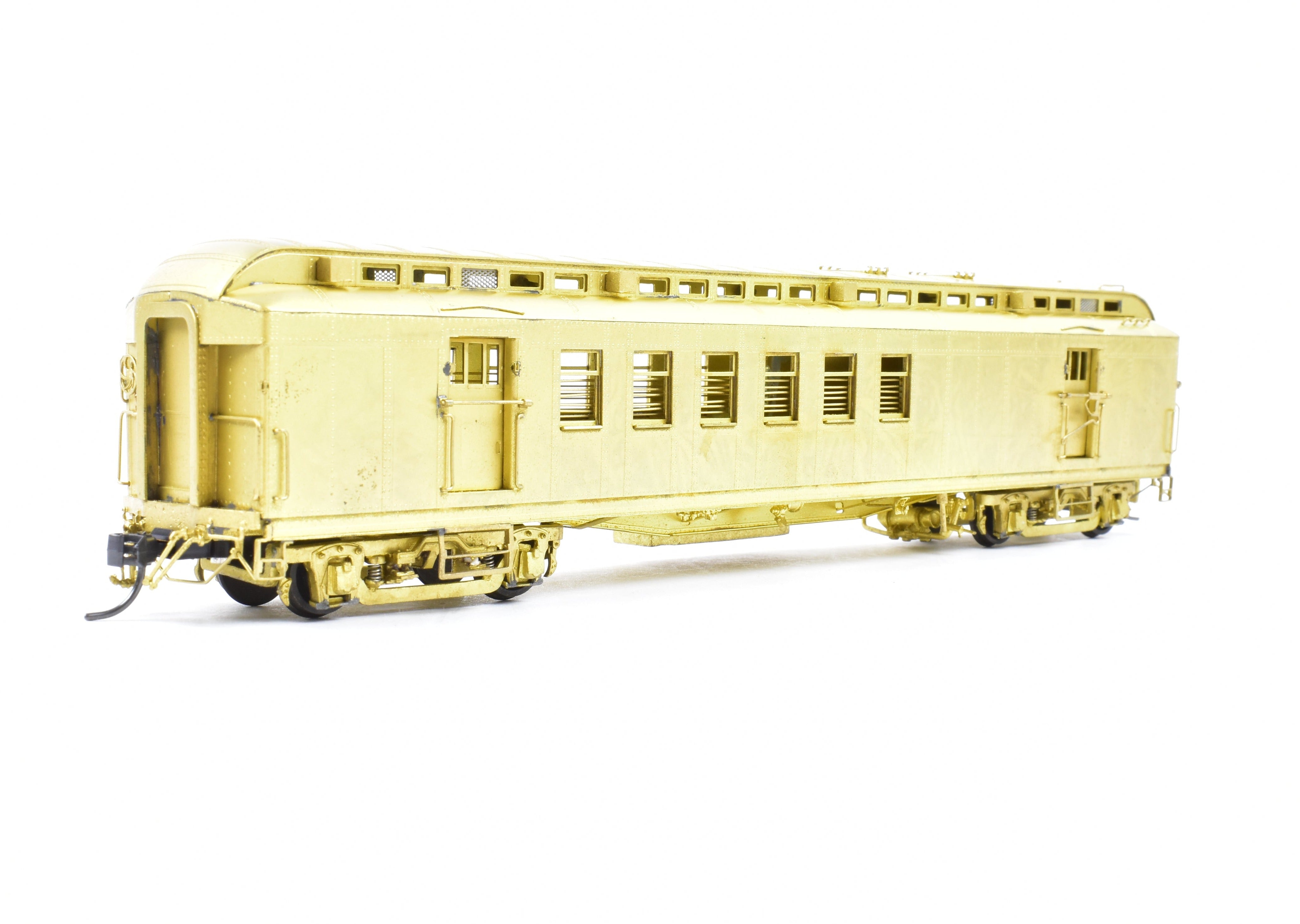 HO Scale Brass ATSF - Santa Fe Heavyweight RPO #60 - 69 with Skylight by Pecos River