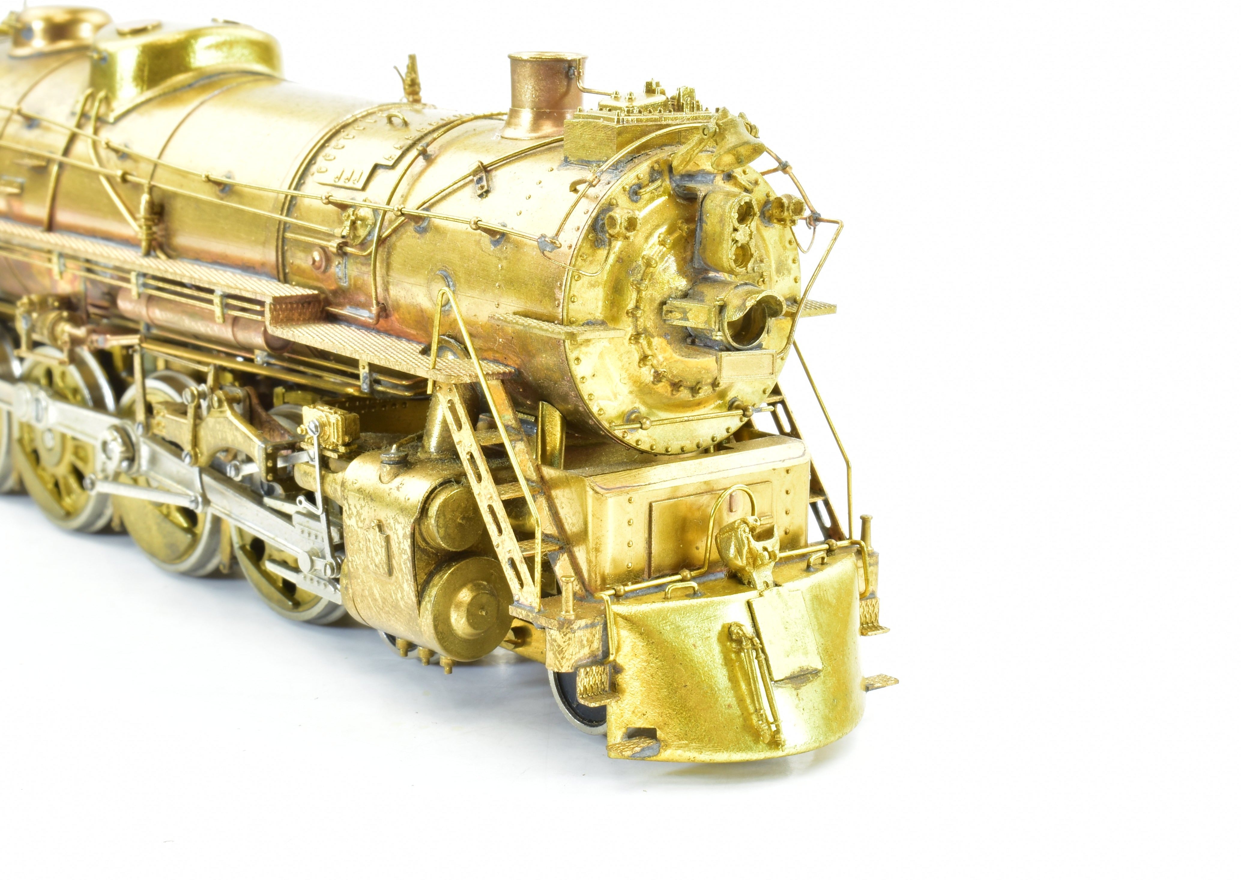 HO Scale Brass Pacific Fast Mail (PFM) Model Train - Toby CB&Q Burlington Route 4-8-4 Class O-5 Crown Model from 1969 Run