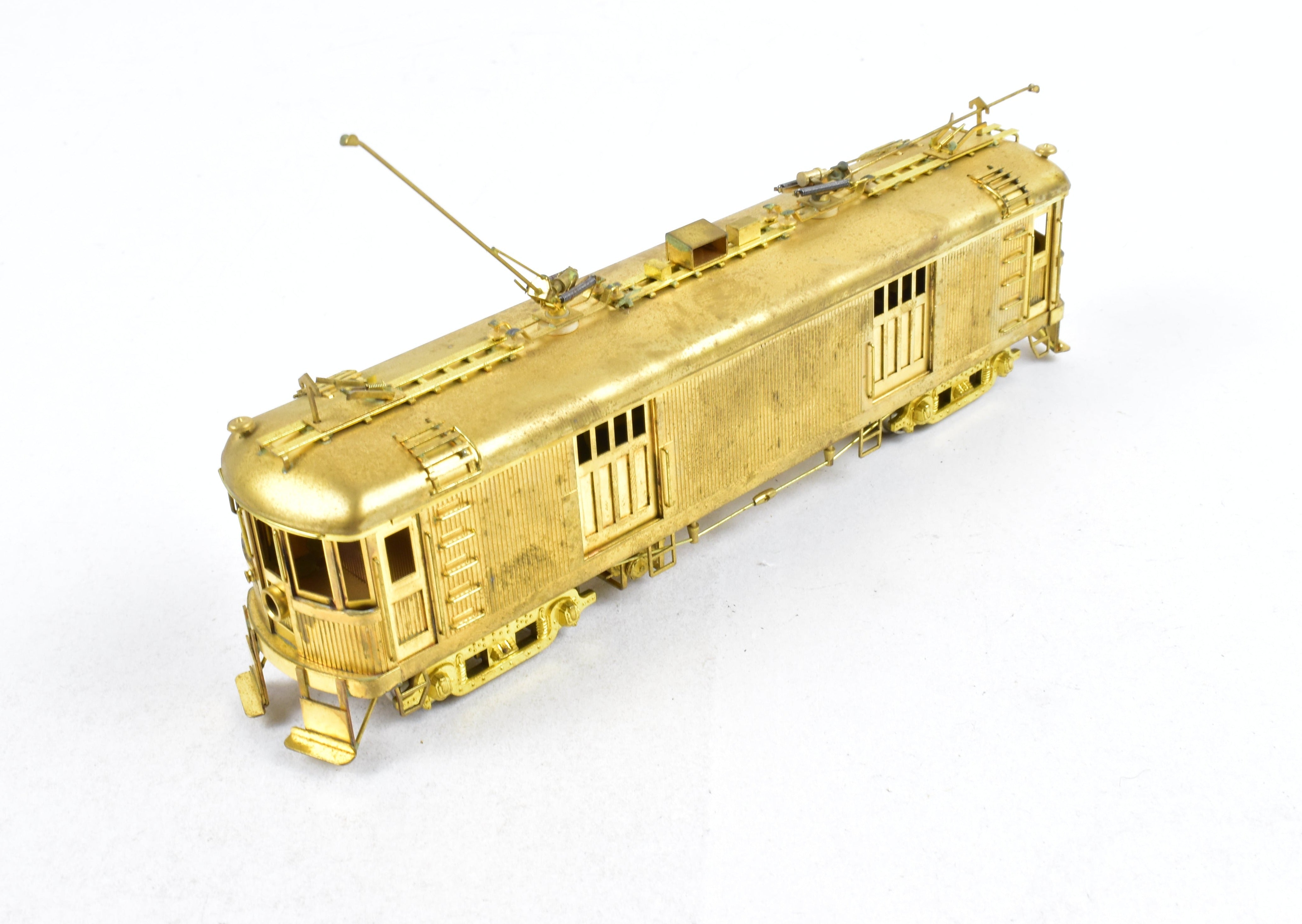 HO Scale Brass Suydam Pacific Electric Wood Box Motor Model Train