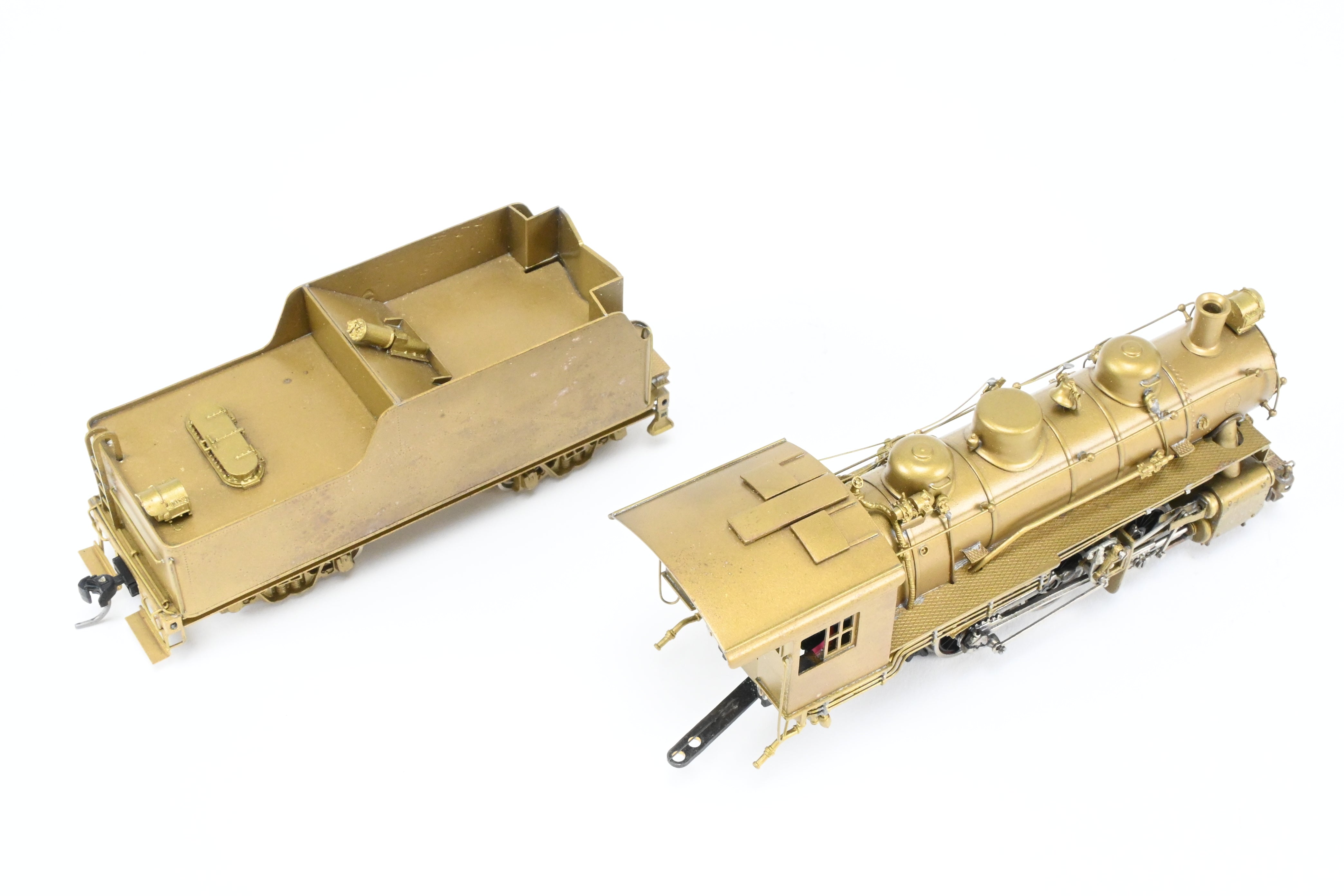 HO Scale Brass Locomotive - Northwest Short Line USRA (United States Railway Administration) 0 - 6 - 0 Locomotive for Model Railroading