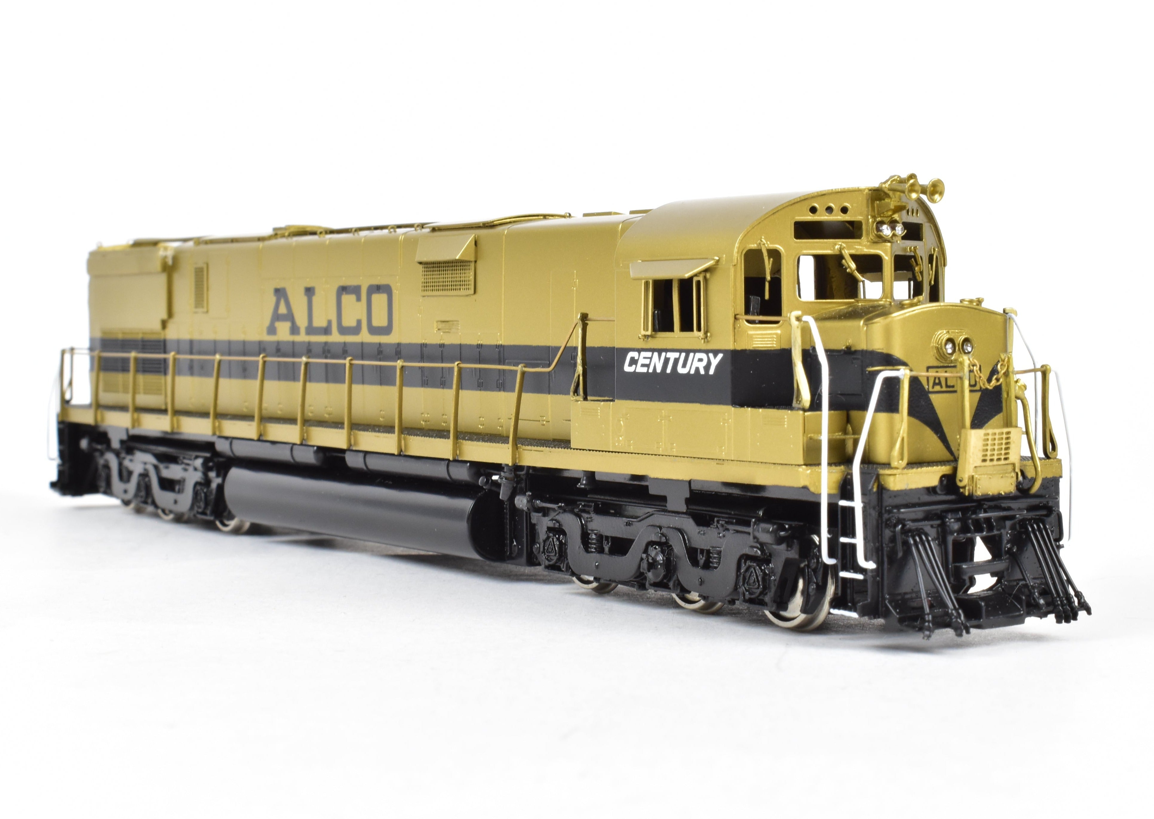 Brass HO-scale Southern Pacific Alco C-628 FP in Alco Demo Colors