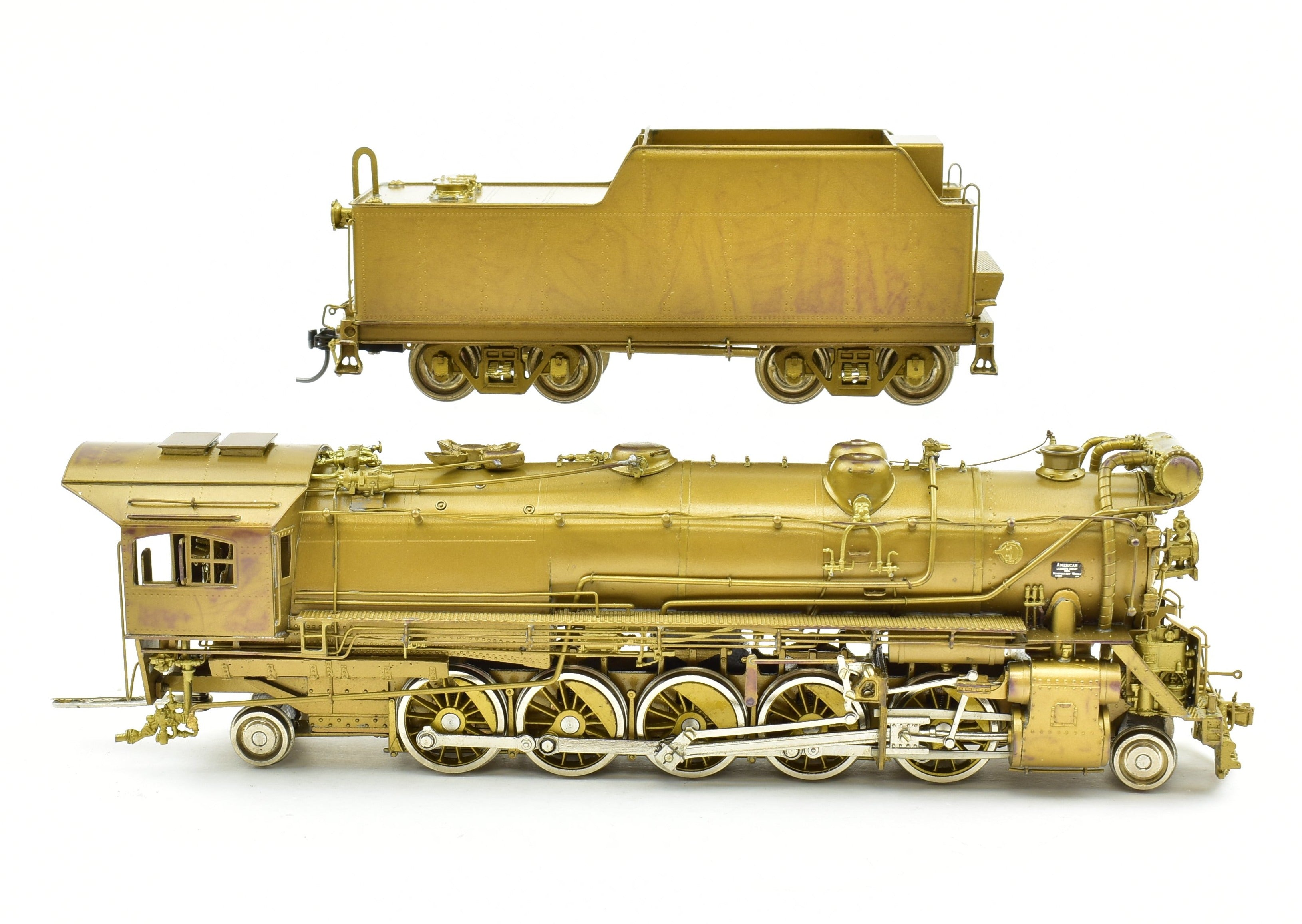HO Scale Custom Brass Locomotive - New Haven Class L-1 2-10-2 from NJ Custom Brass for NY, NH, & H