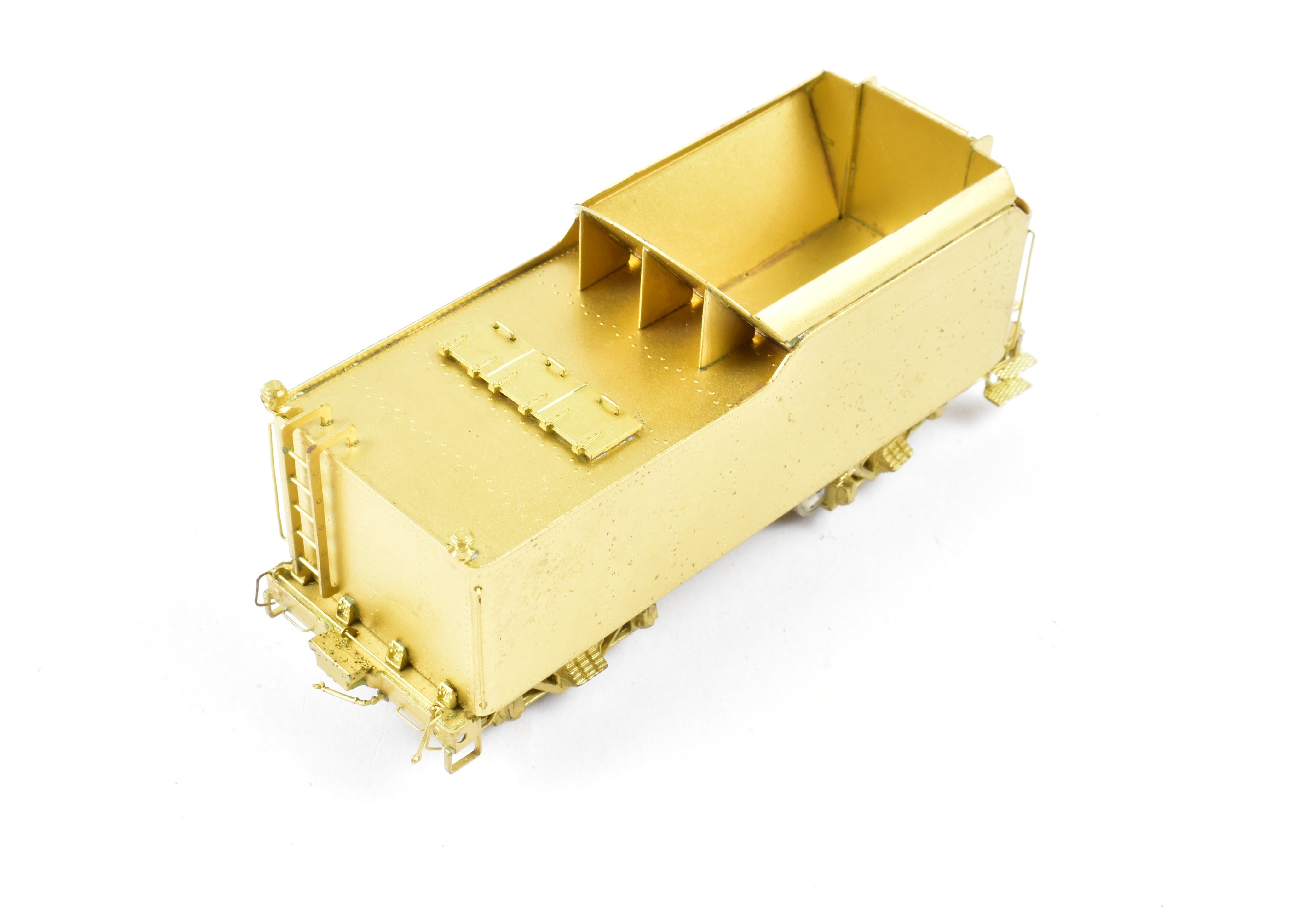 HO Scale Brass Nickel - Plated Model Train: Chicago & North Western Class E 4 - 6 - 2 Pacific Locomotive by NPP (Nickel Plate Products)