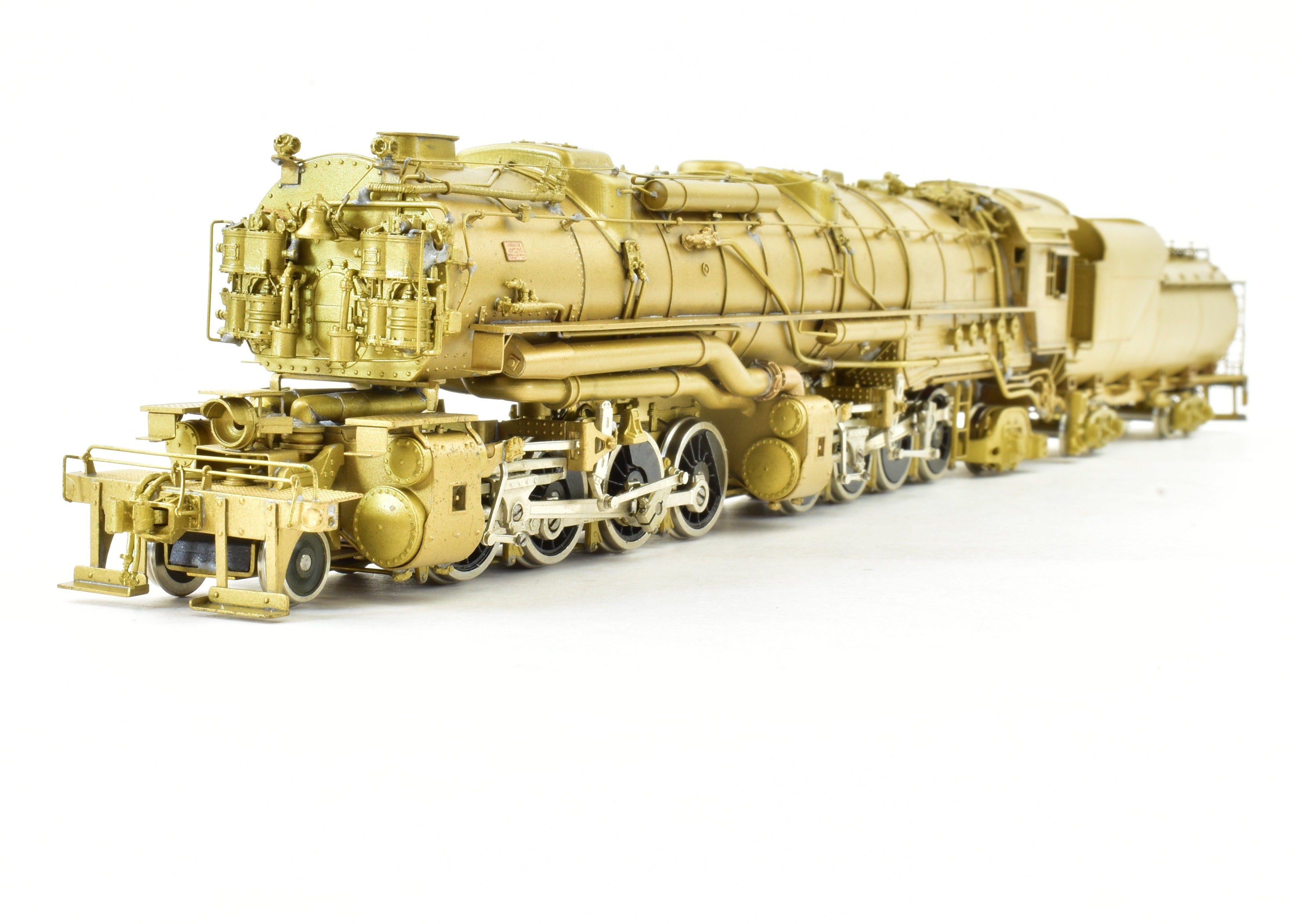 HO Scale Custom Brass Model Train - Richmond Fredericksburg & Potomac 2-8-8-2 Royale Series (Ex C&O H7) by NJ Custom Brass