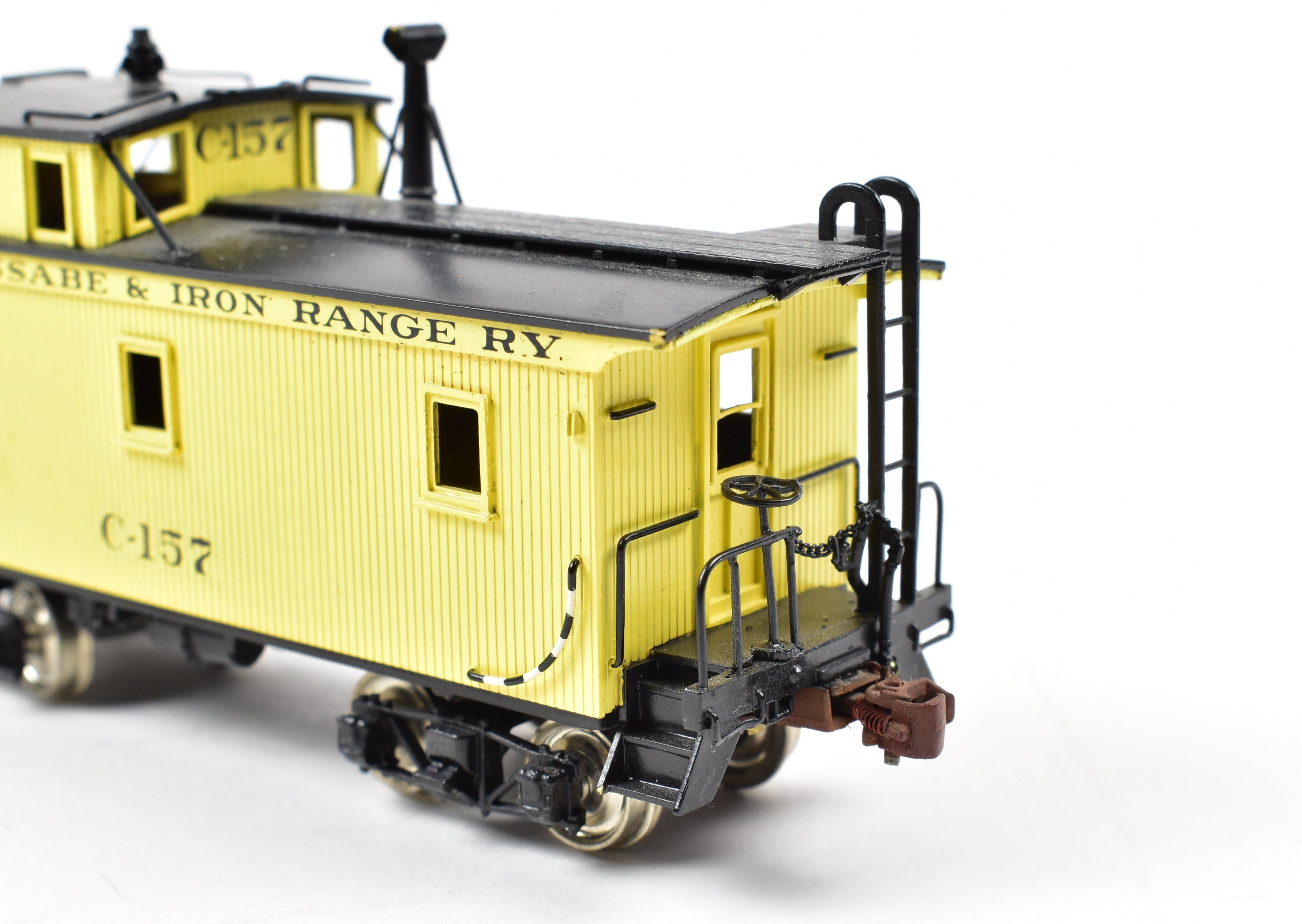 HO Scale Brass SKI Duluth Missabe & Iron Range Wood Caboose FP Model C-157