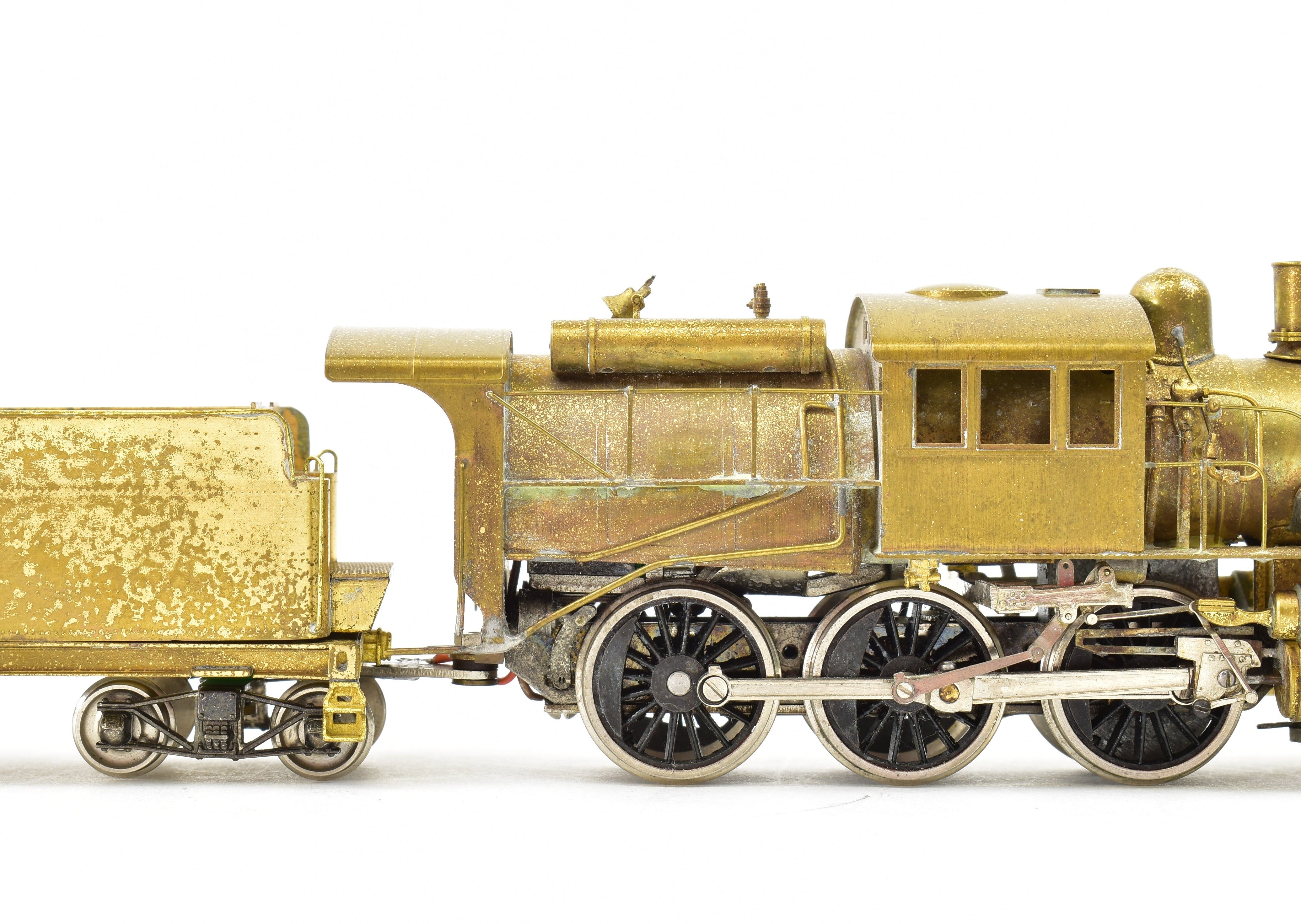 HO Scale Brass Nickel Plate Products (NPP) - New York Ontario & Western Class U 2-6-0 Mogul Camelback Model Train without Original Box