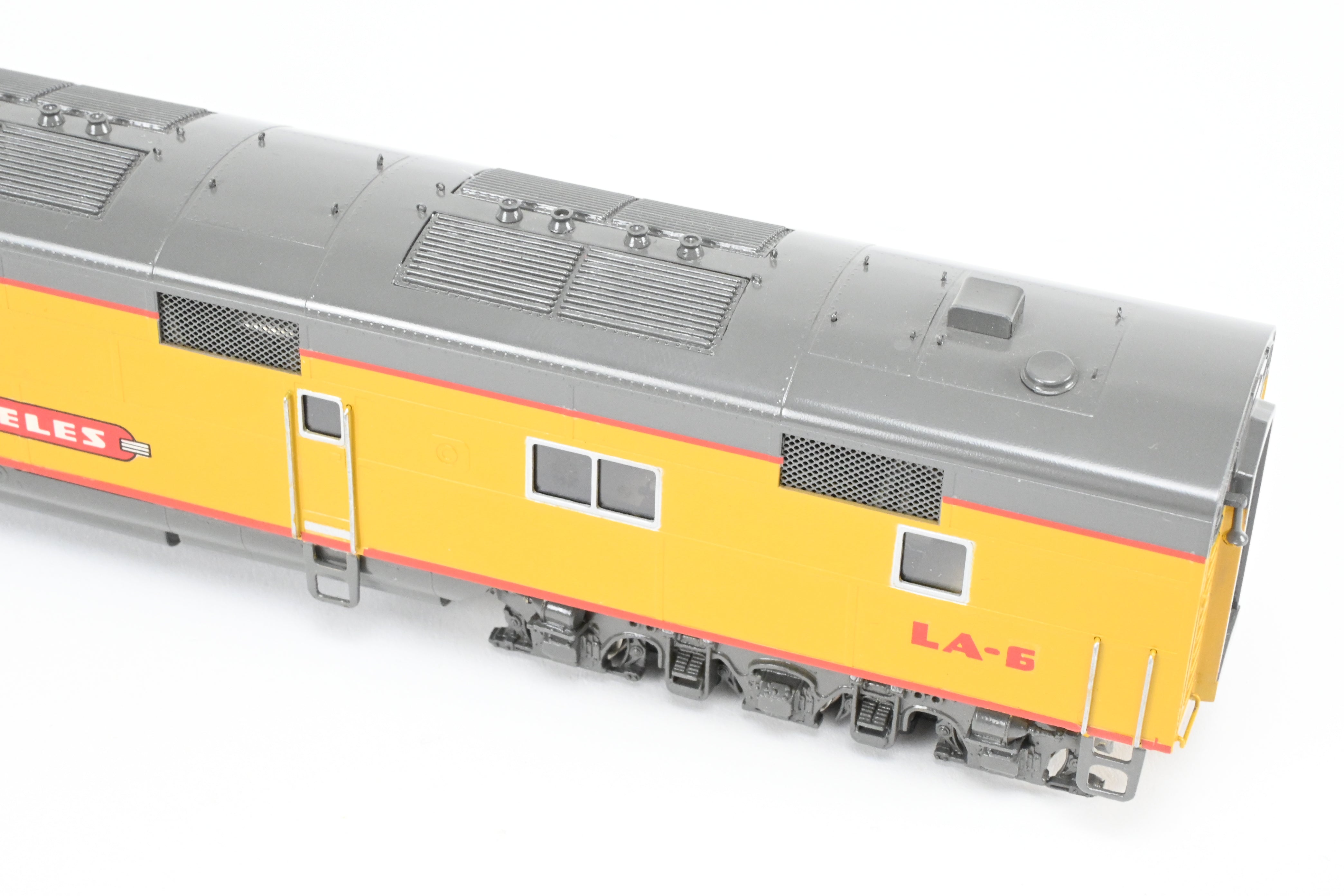 HO Scale Brass Model Train Set - Union Pacific EMD E6A/E6B/E6B 3-Unit Professionally Painted Set for the City of Los Angeles by Oriental Limited