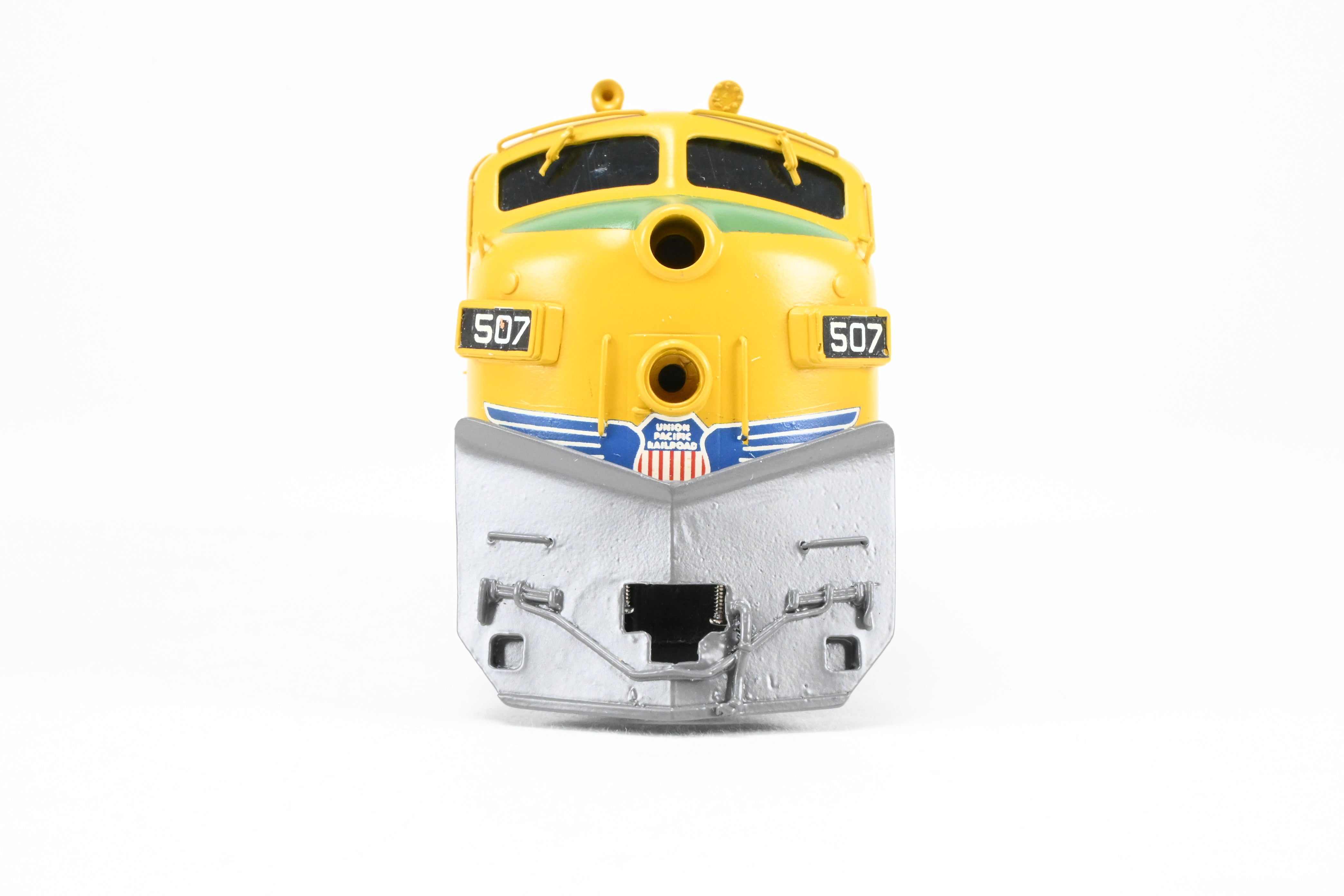 HO Scale Brass Union Pacific EMD F9MA Locomotive Model with Snowplow, Oriental Limited Edition, Numbered FP #507