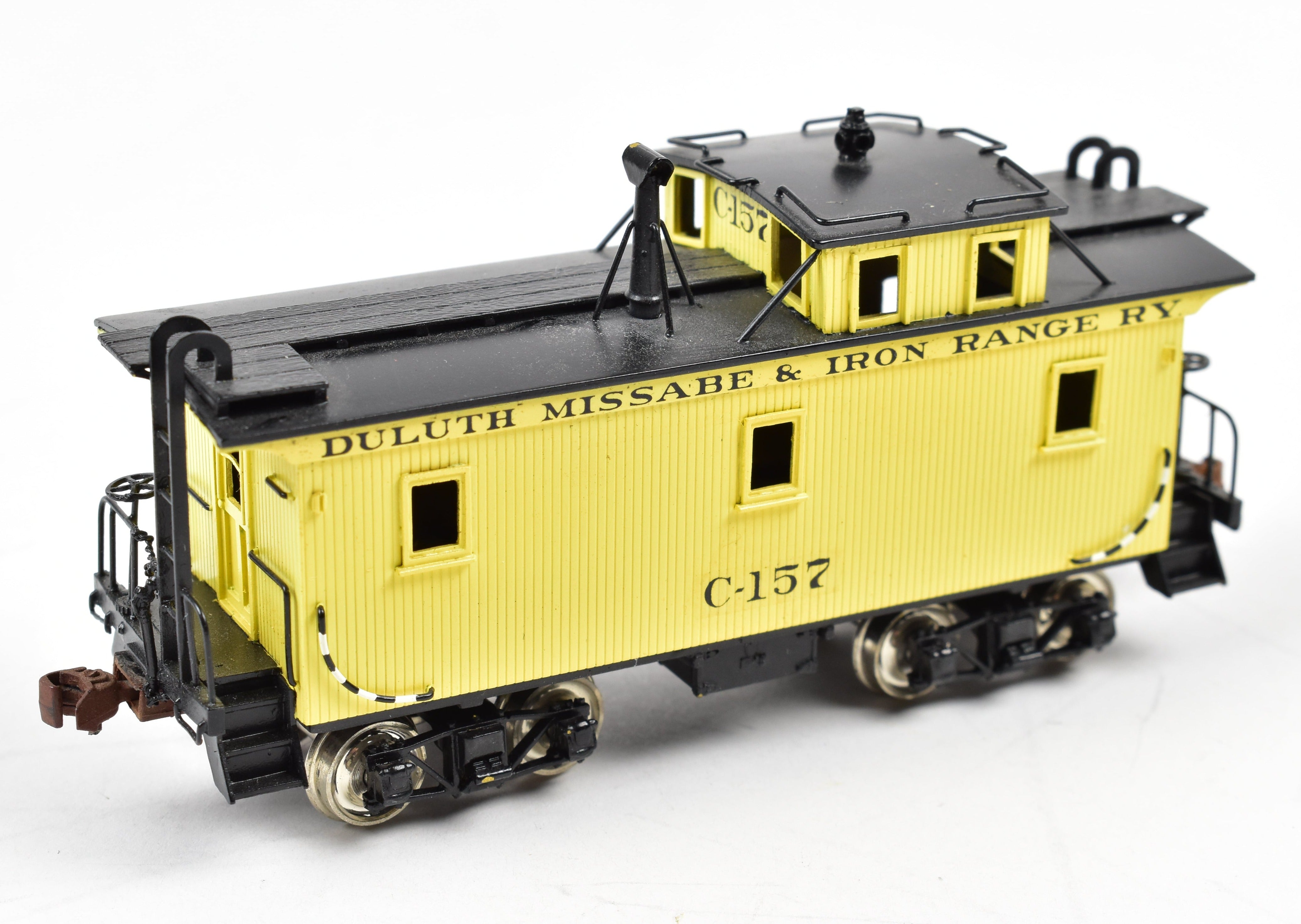 HO Scale Brass SKI Duluth Missabe & Iron Range Wood Caboose FP Model C-157